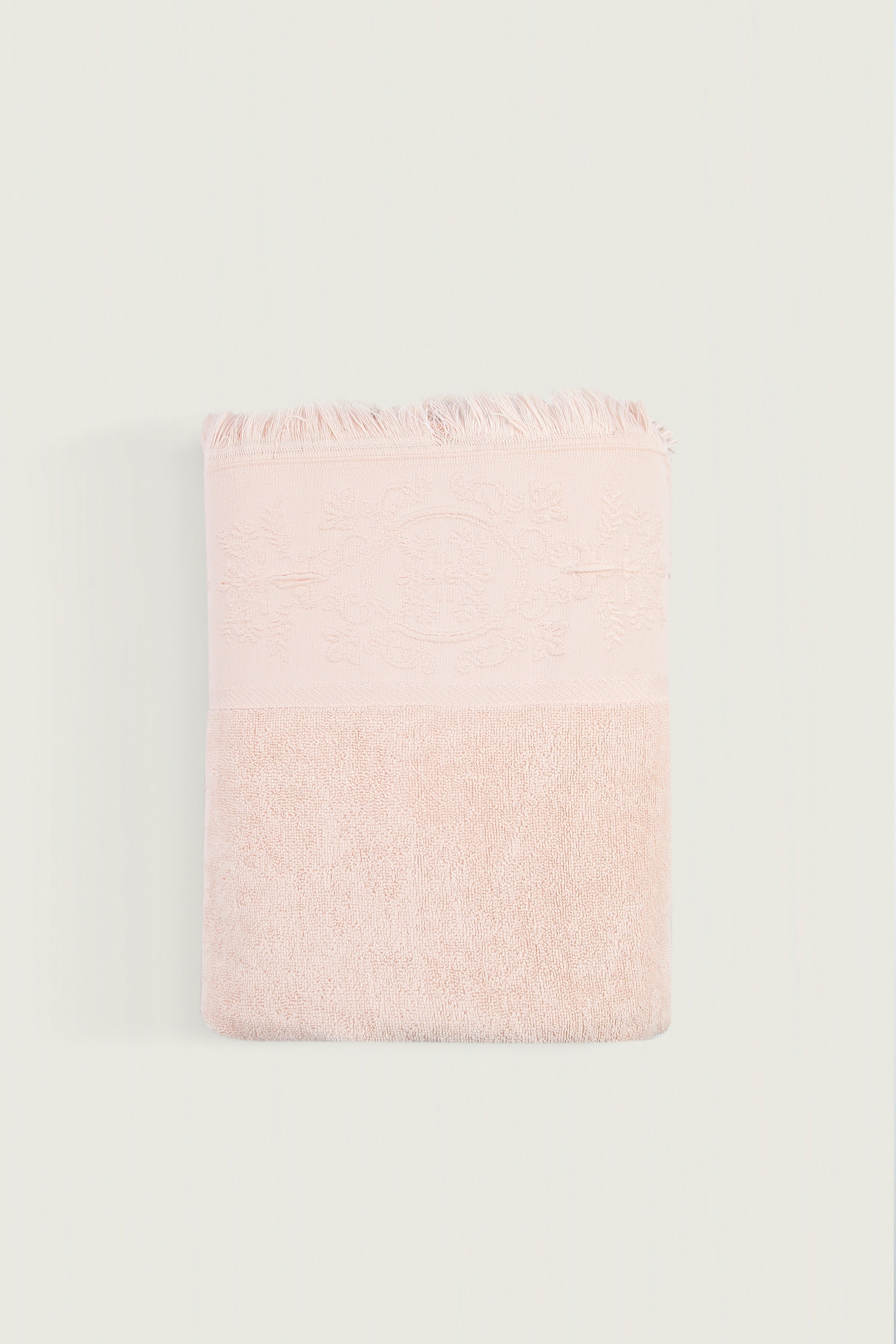Irya-Nera Banyo Havlusu 90x150 Cm Pembe-Havlu & Peştamal-1-Milagron.com