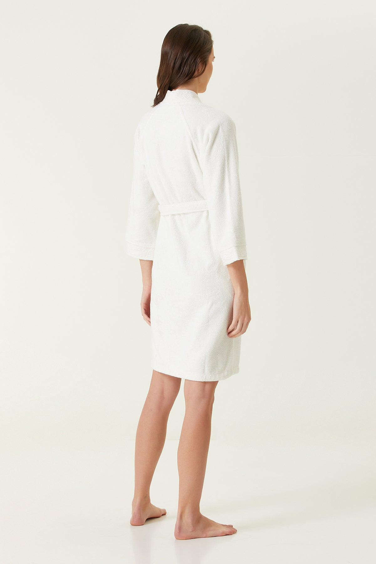 Irya-Nera Kadın Bornoz Ekru-Bornoz-5-Milagron.com