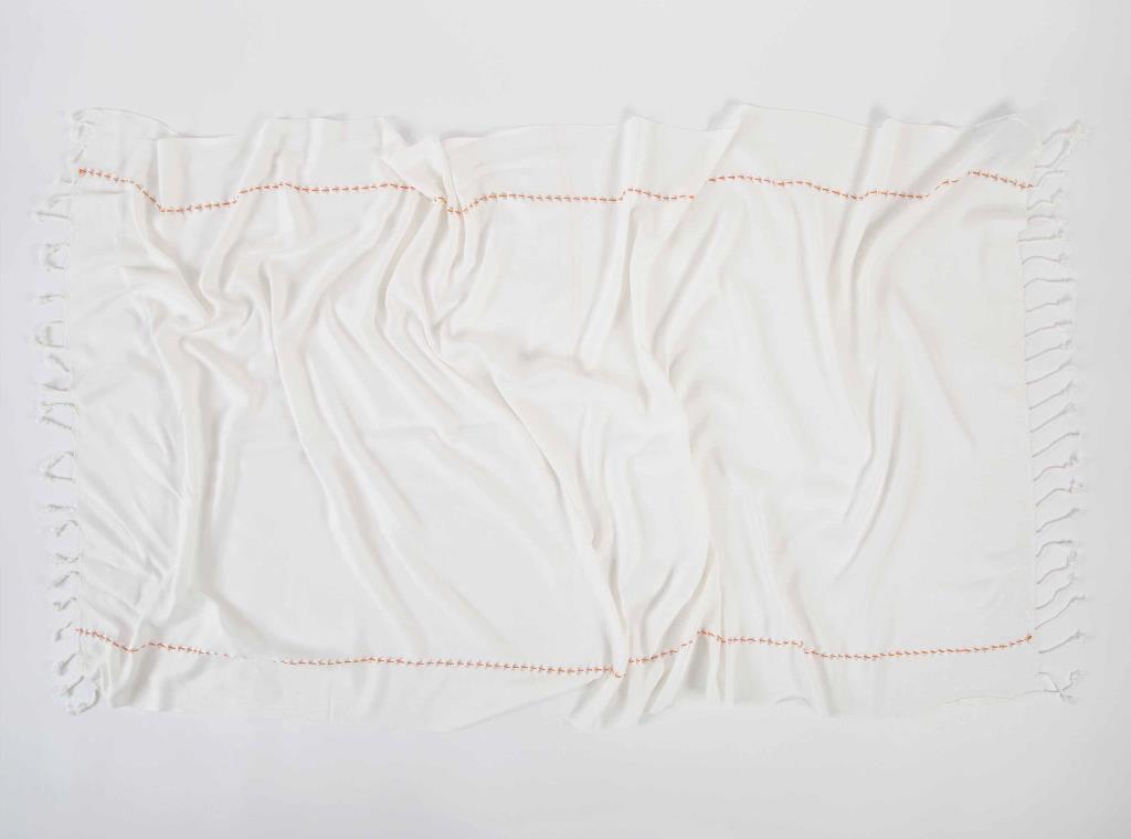 Irya-New Meltem Turuncu Peştamal 90x170-Havlu & Peştamal-3-Milagron.com