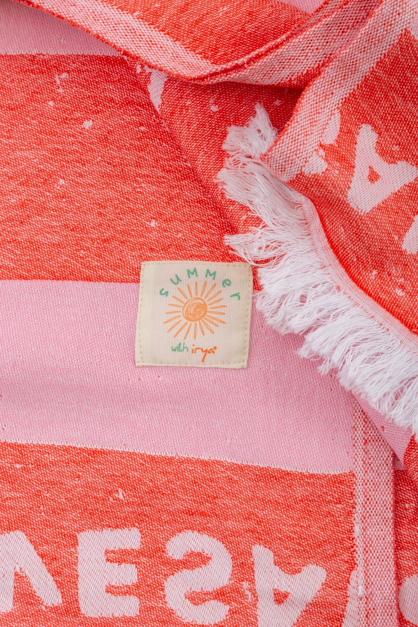 Irya-Ocean Peştamal 90x170 Pembe-Havlu & Peştamal-7-Milagron.com