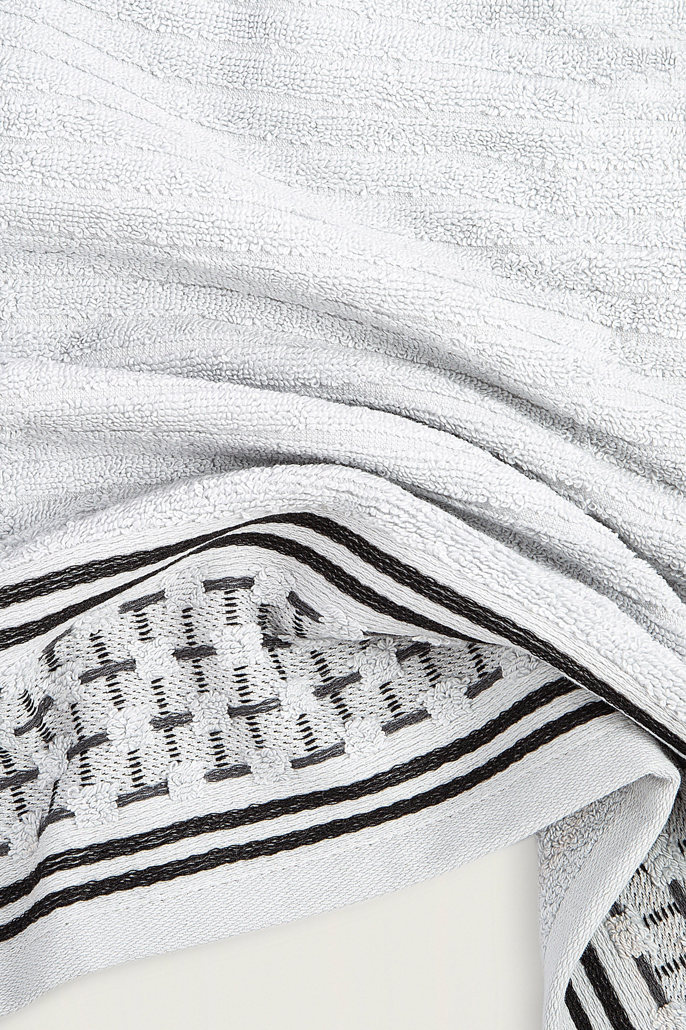 Irya-Olwen Yüz Havlusu 50x90 Gri-Havlu & Peştamal-2-Milagron.com