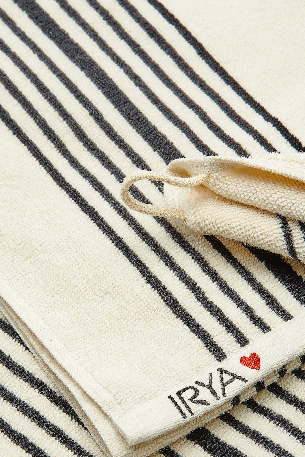 Irya-Out Lines İpliği Boyalı 2'li Banyo Havlu Seti-Havlu & Peştamal-7-Milagron.com