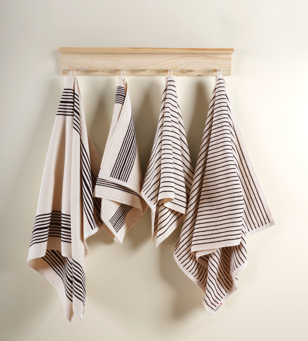 Irya-Out Lines İpliği Boyalı 2'li Banyo Havlu Seti-Havlu & Peştamal-9-Milagron.com