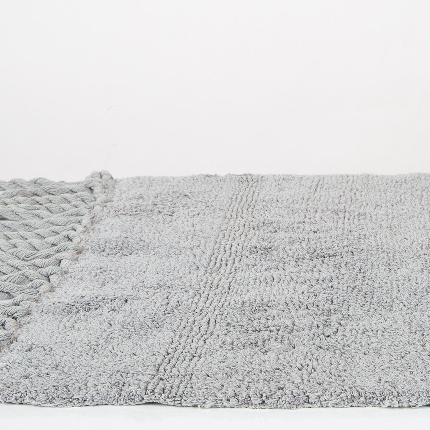 Irya-Paloma 2’li Takım Banyo Paspası %100 Pamuk 40x60 + 60x90 Gri-Paspas-5-Milagron.com