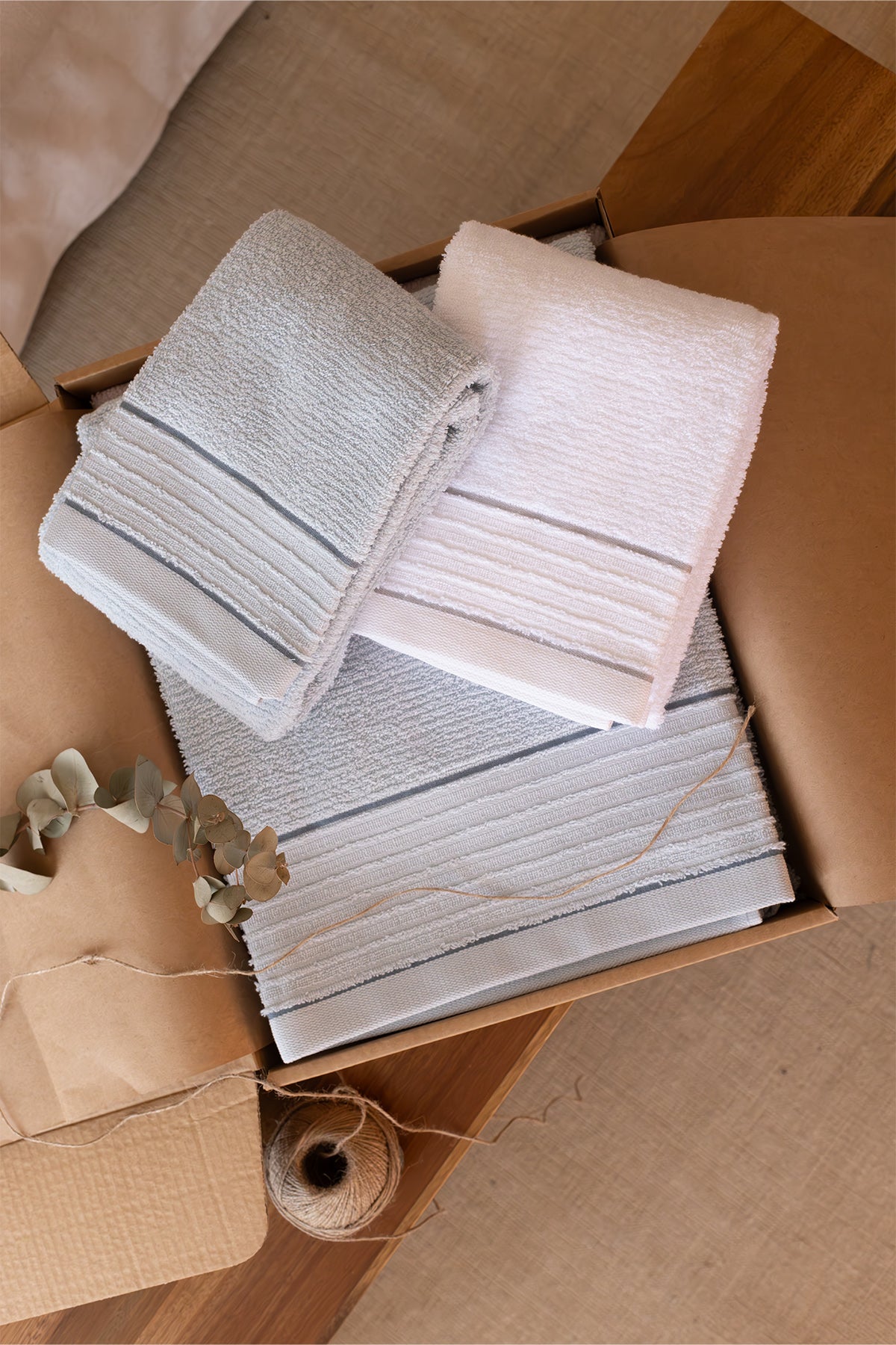 Irya-Roya 3'lü Havlu Hediye Seti-Havlu & Peştamal-1-Milagron.com