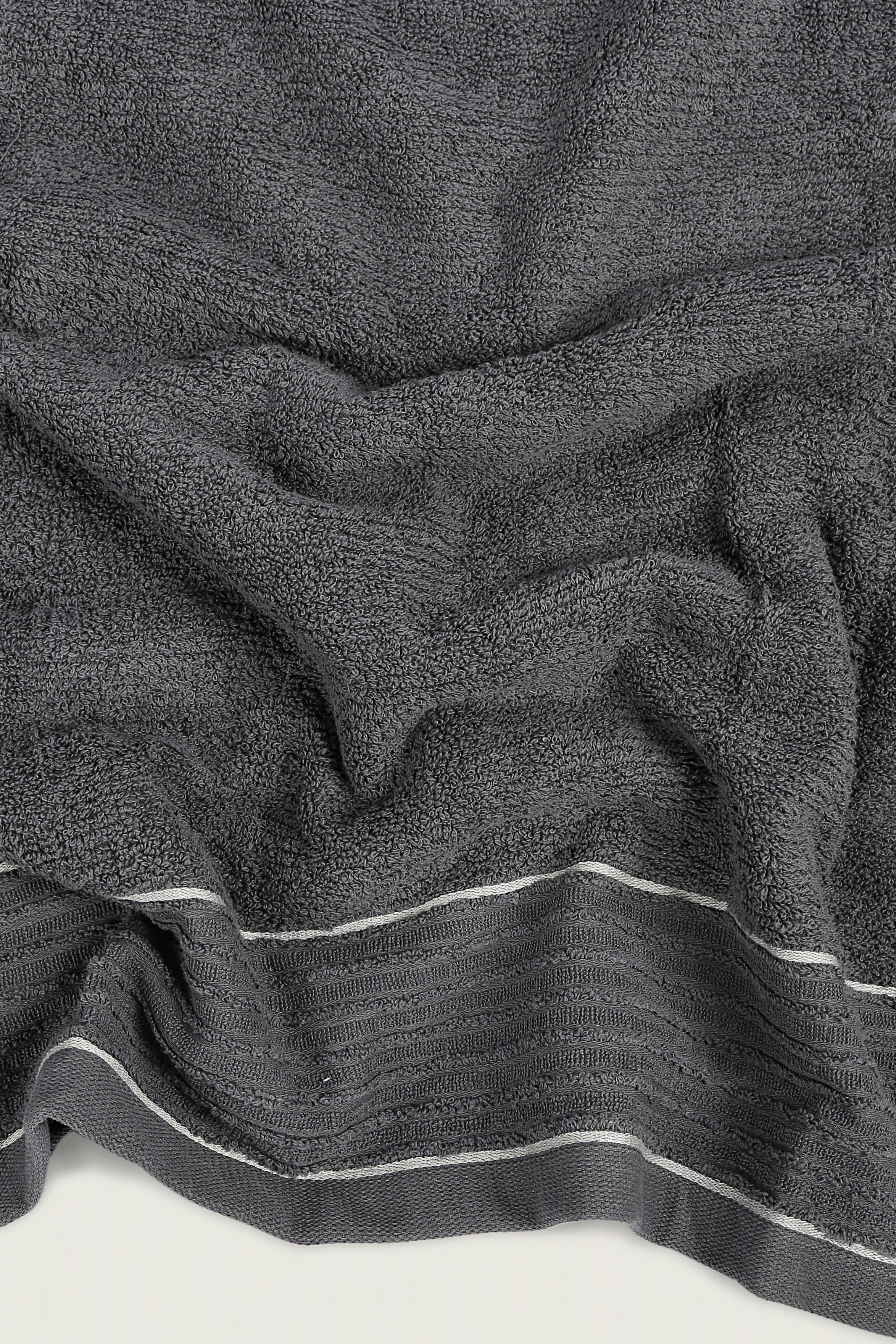 Irya-Roya Banyo Havlusu 90x150 Cm Antrasit-Havlu & Peştamal-3-Milagron.com