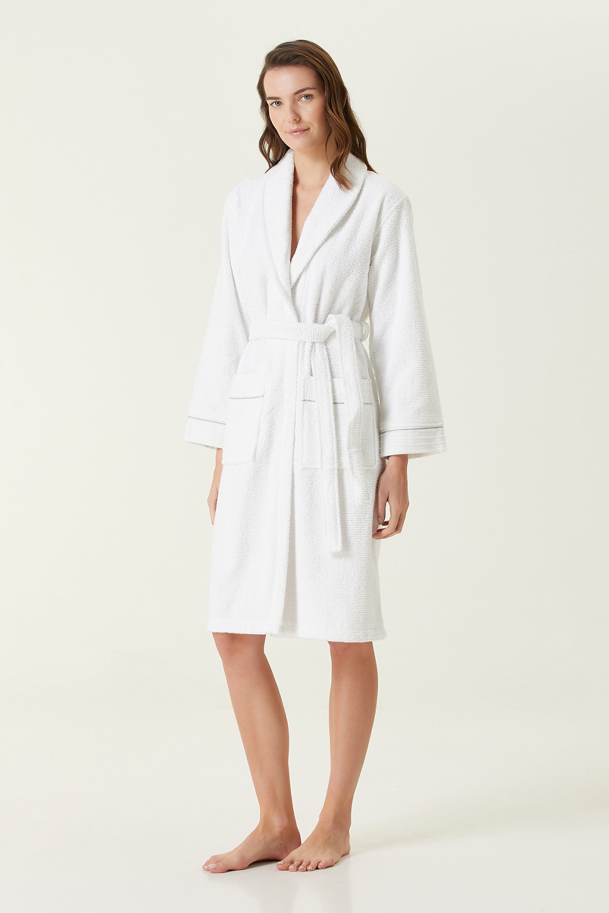 Irya-Roya Kadın Bornoz Beyaz-Bornoz-3-Milagron.com