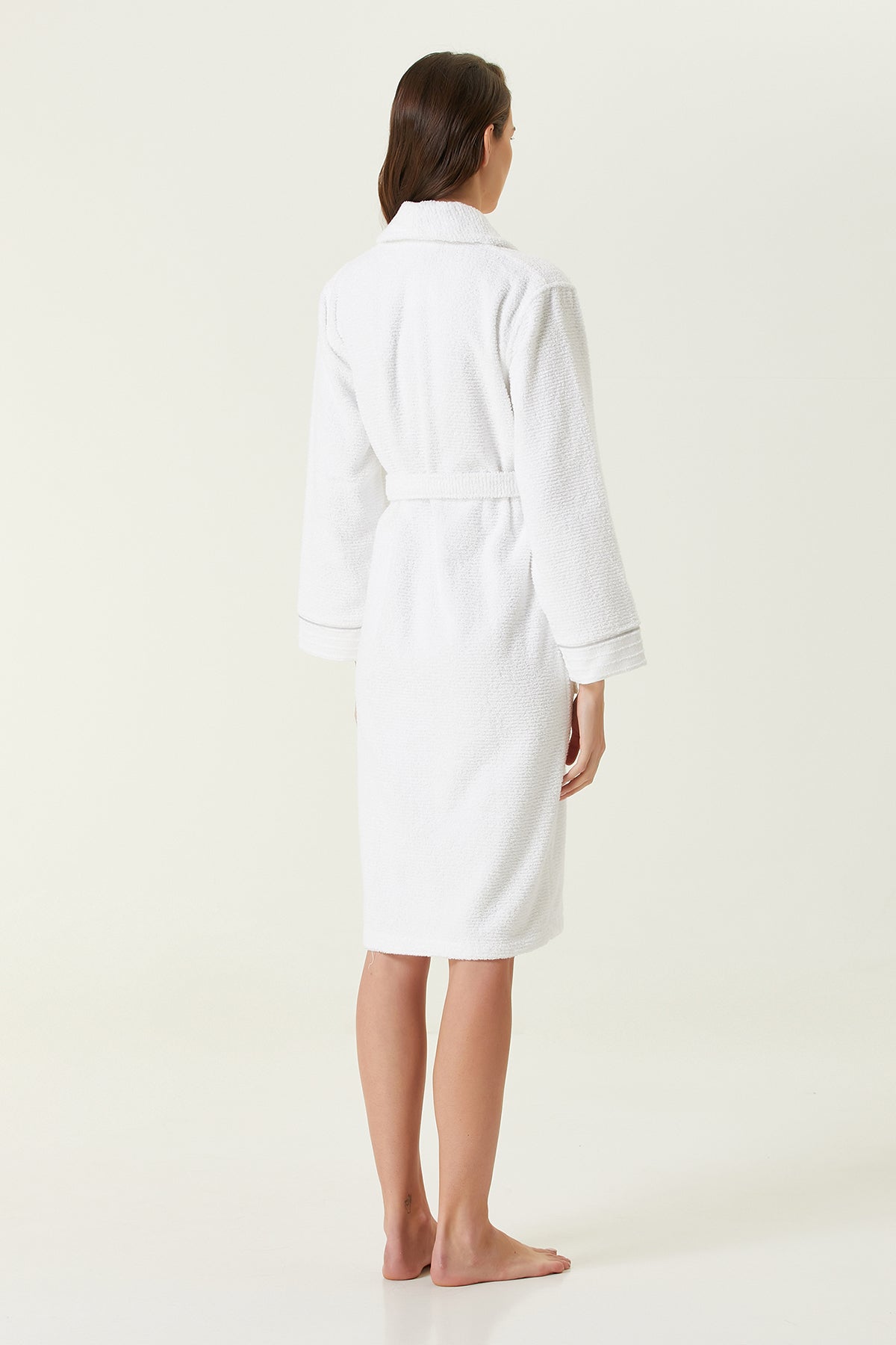 Irya-Roya Kadın Bornoz Beyaz-Bornoz-5-Milagron.com