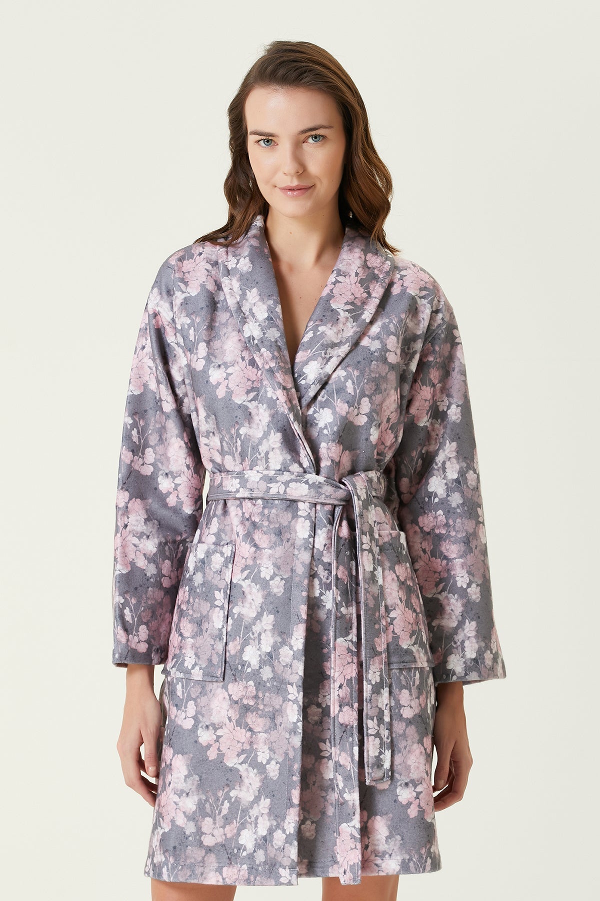 Irya-Sakura Kadın Bornoz-Bornoz-3-Milagron.com