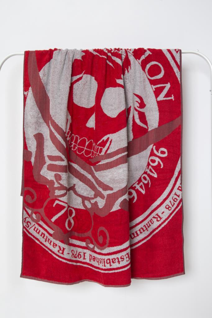 Irya-Sansibar Plaj Havlusu Kırmızı 100x180-Havlu & Peştamal-2-Milagron.com