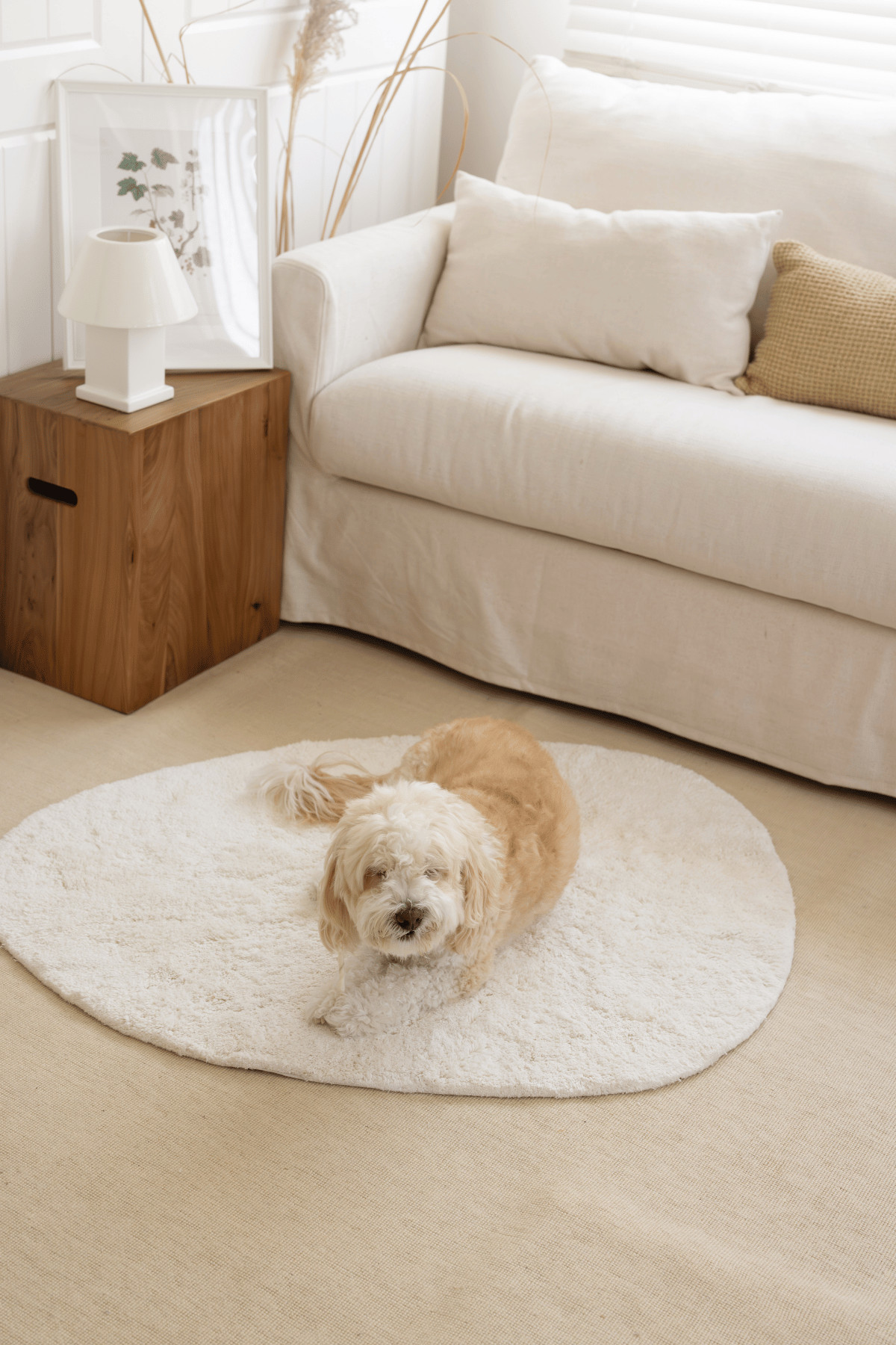 İrya-Sedef Tekli Banyo Paspası Bambu 90x110 Ekru-Banyo Paspası-1-Milagron.com