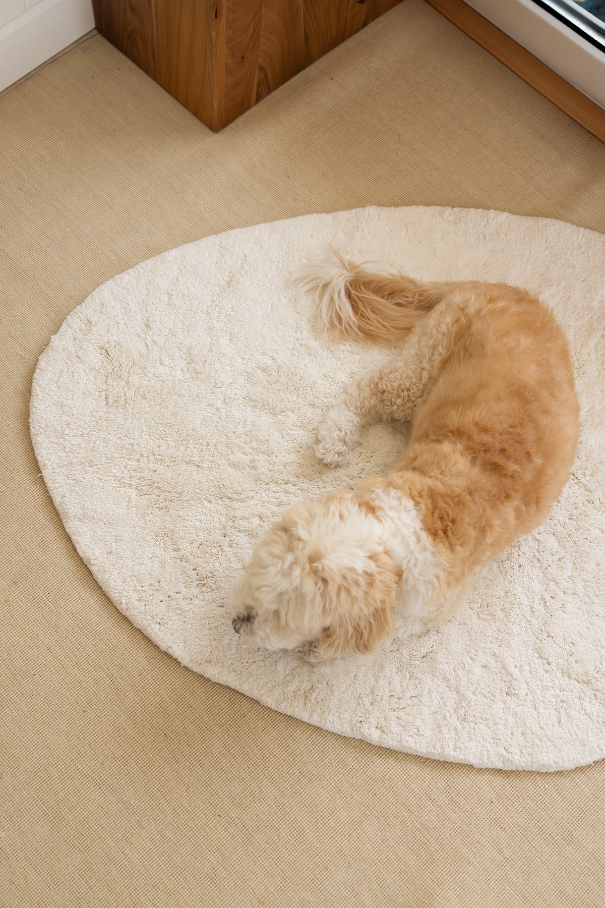 İrya-Sedef Tekli Banyo Paspası Bambu 90x110 Ekru-Banyo Paspası-3-Milagron.com