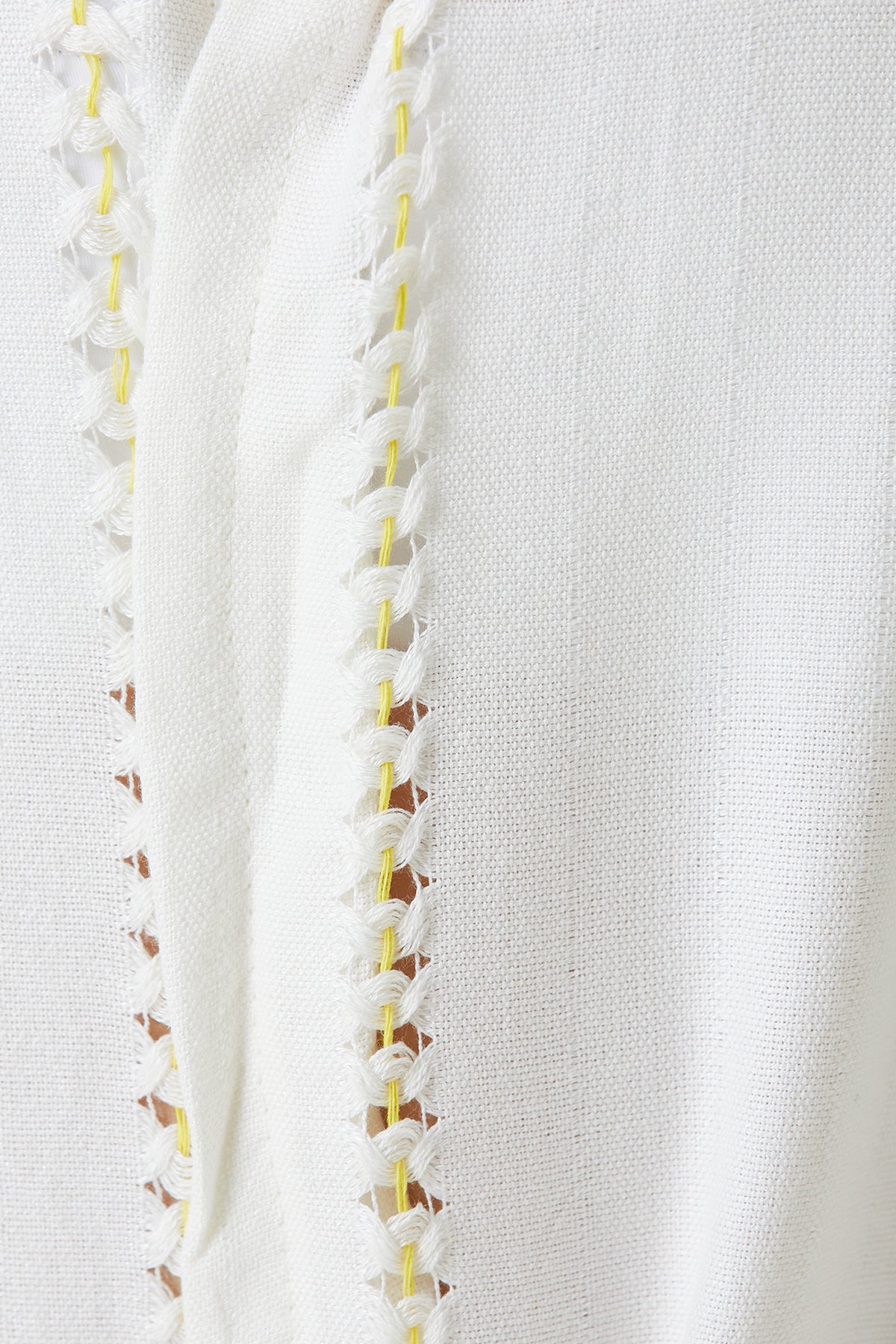 Irya-Serene Peştamal Kadın Bornoz Sarı Örgü Ajur-Elbise-2-Milagron.com