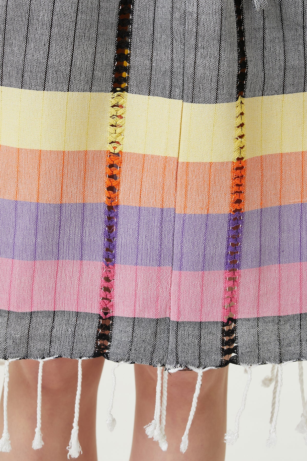 Irya-Serene Uzun Plaj Elbisesi Siyah-Elbise-2-Milagron.com