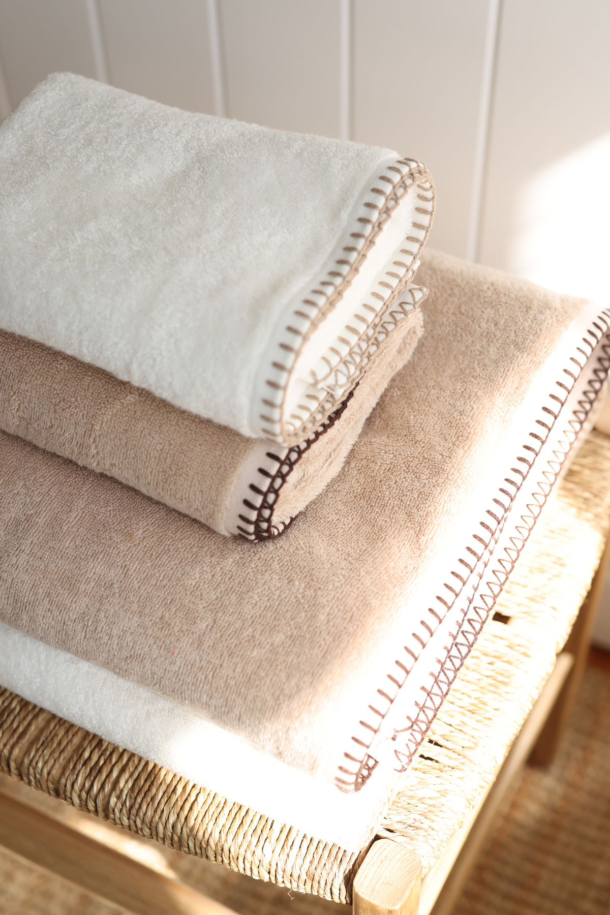 İrya-Shadow %100 Pamuk Banyo Havlusu 70x140 Cm Bej-Banyo Havlusu-3-Milagron.com