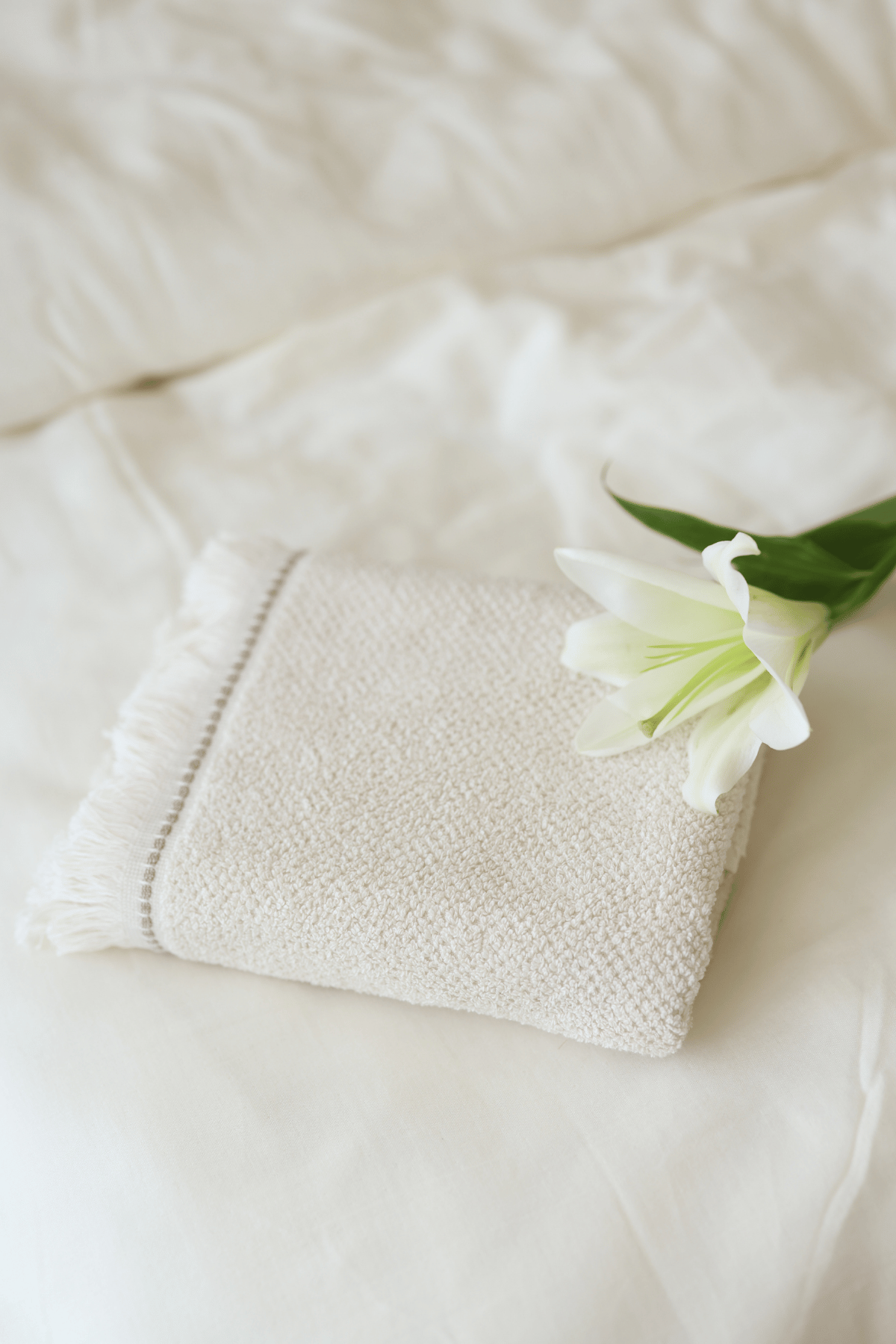 Irya-Travertine %100 Pamuk Yüz Havlusu 50x90 Açık Bej-Havlu-1-Milagron.com