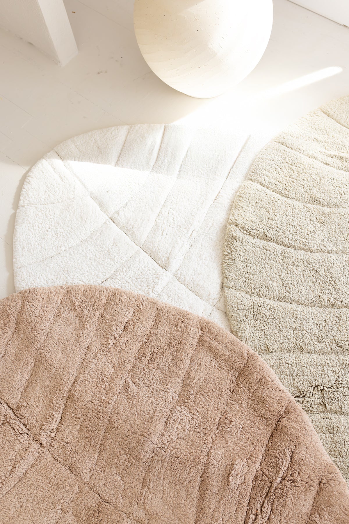 Irya-Tropic Tekli Banyo Paspası %100 Pamuk 70x110 Bej-Paspas-2-Milagron.com