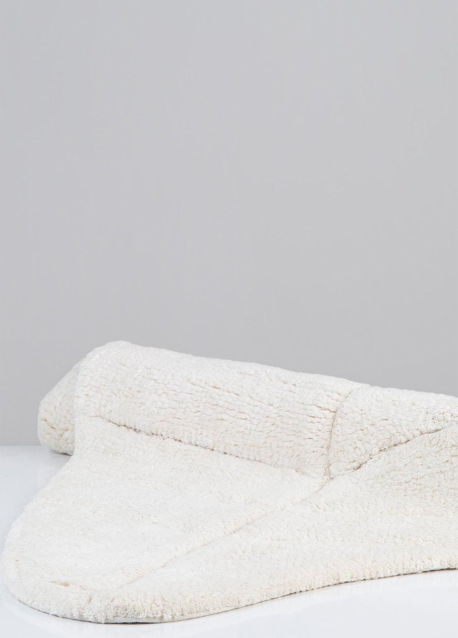 Irya-Tropic Tekli Banyo Paspası %100 Pamuk 70x110 Ekru-Paspas-13-Milagron.com