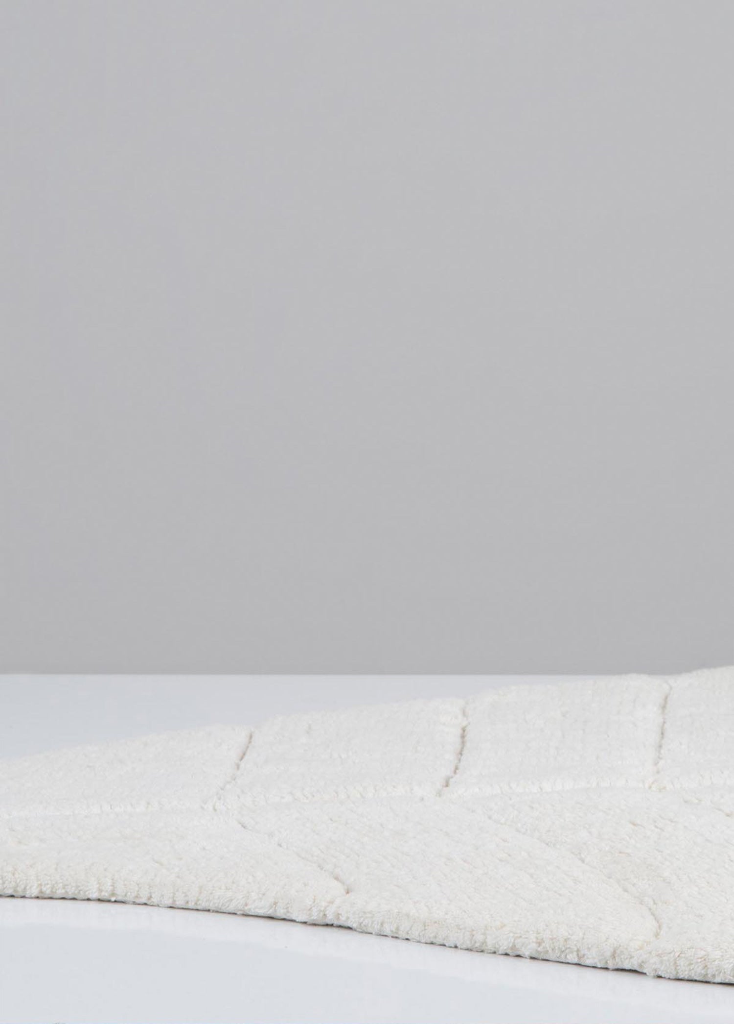 Irya-Tropic Tekli Banyo Paspası %100 Pamuk 70x110 Ekru-Paspas-14-Milagron.com