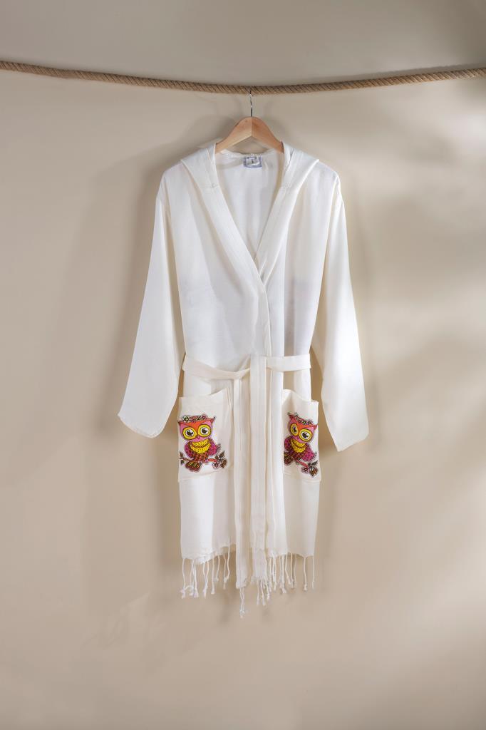 Irya-Verda Peştamal Kadın Bornoz-Bornoz-1-Milagron.com