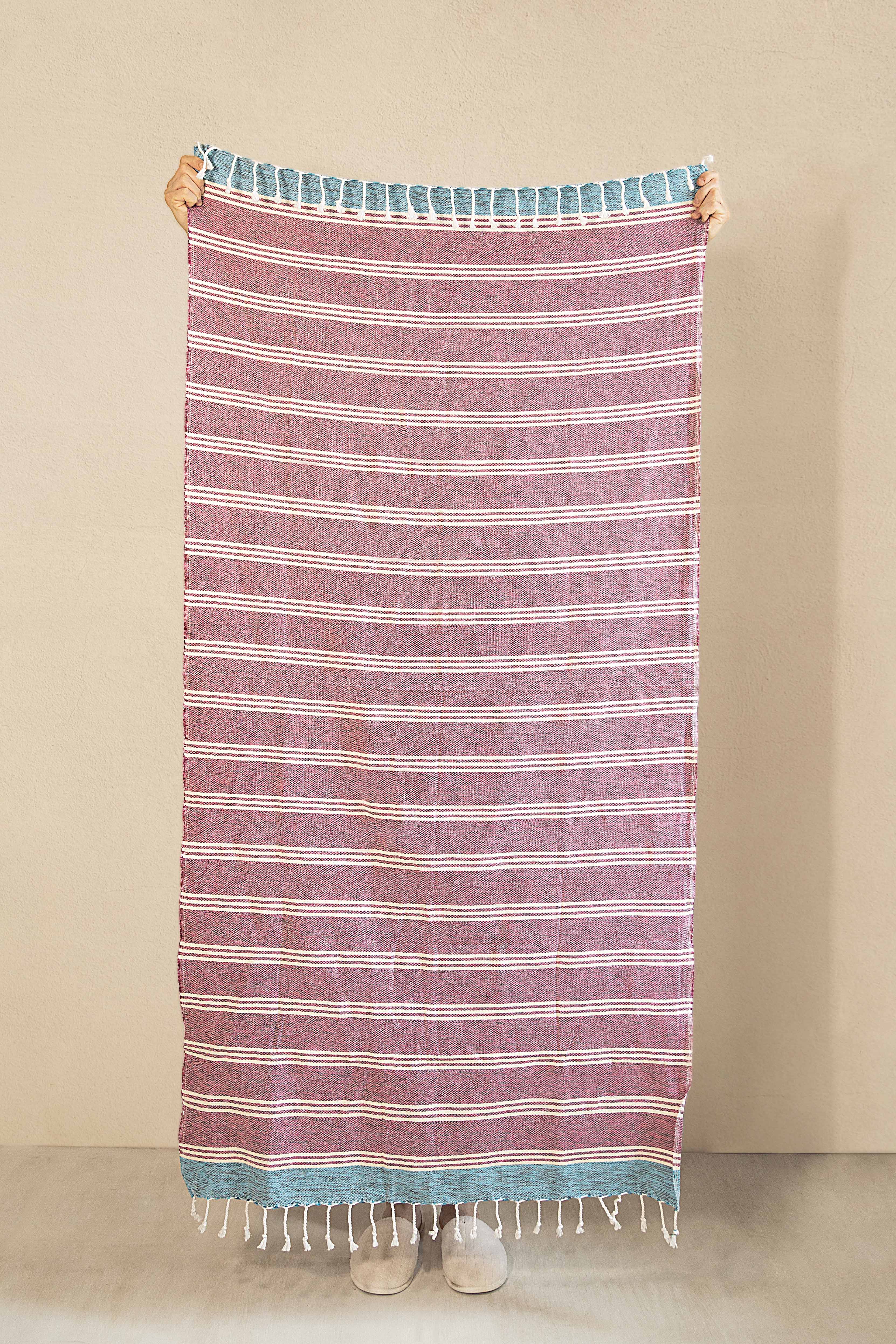 Irya-Violet Peştamal 90x170-Peştamal-1-Milagron.com