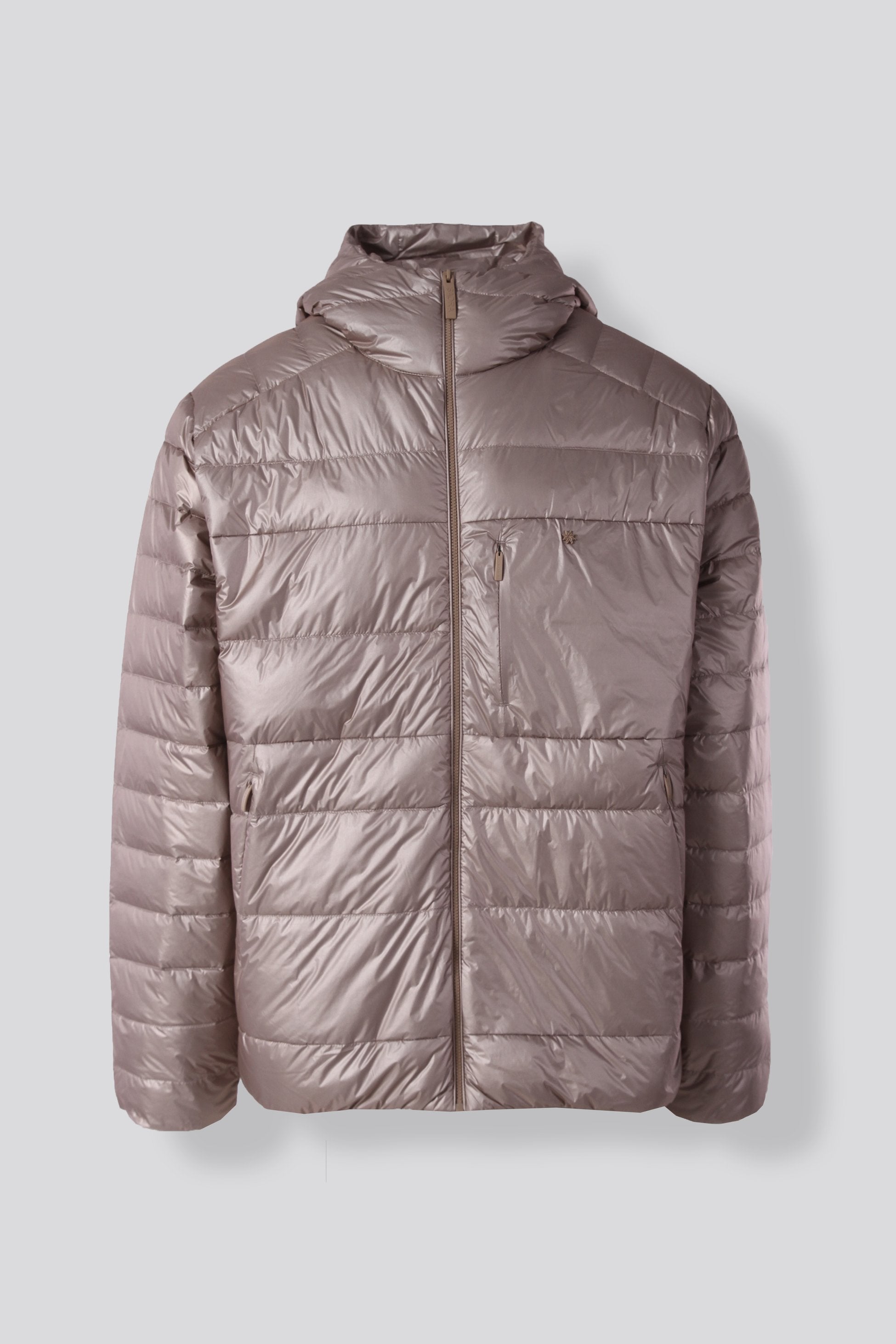 Isaora-Hooded Bold Down Jacket-Mont-1-Milagron.com