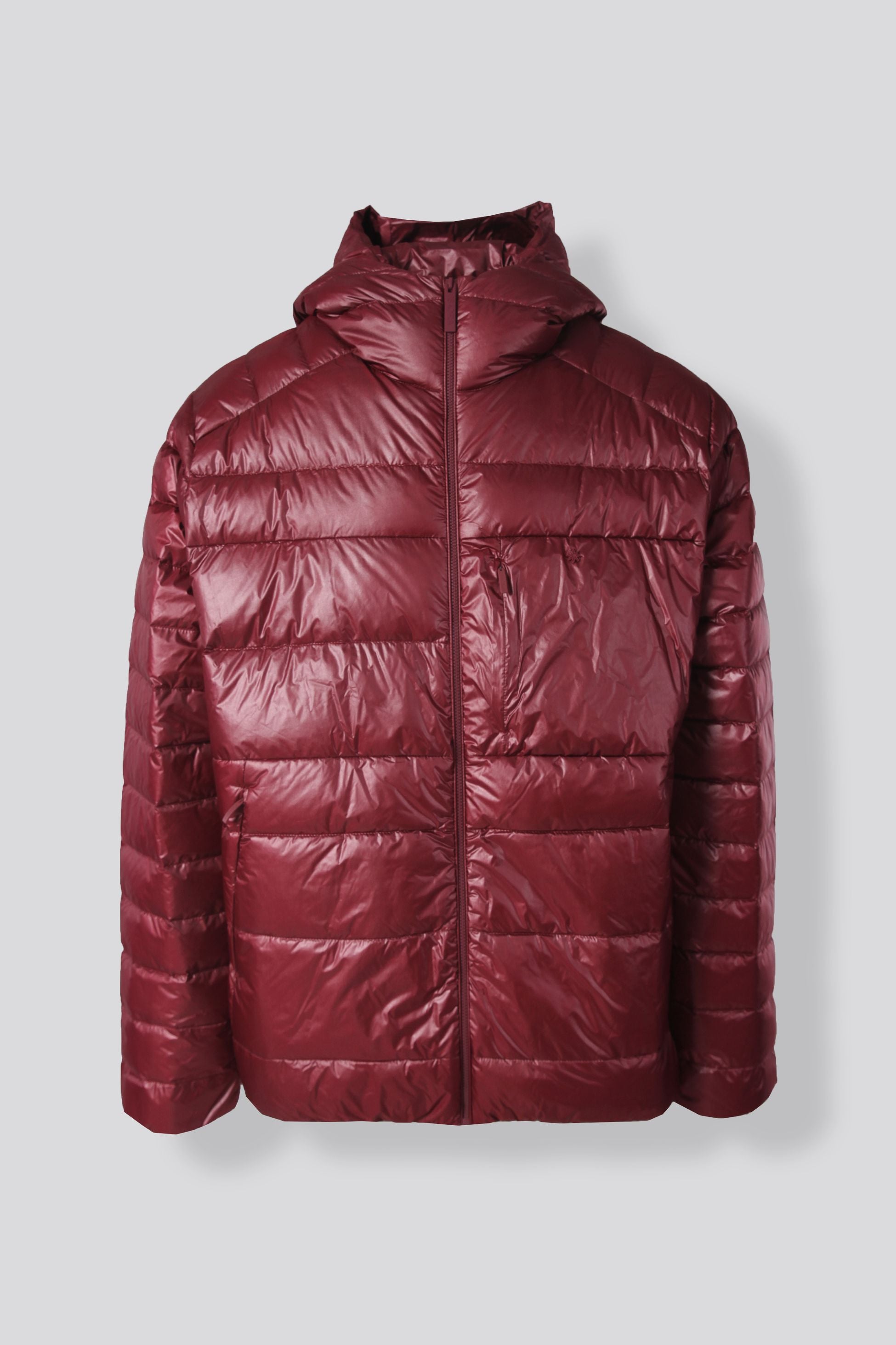 Isaora-Hooded Bold Down Jacket-Mont-1-Milagron.com