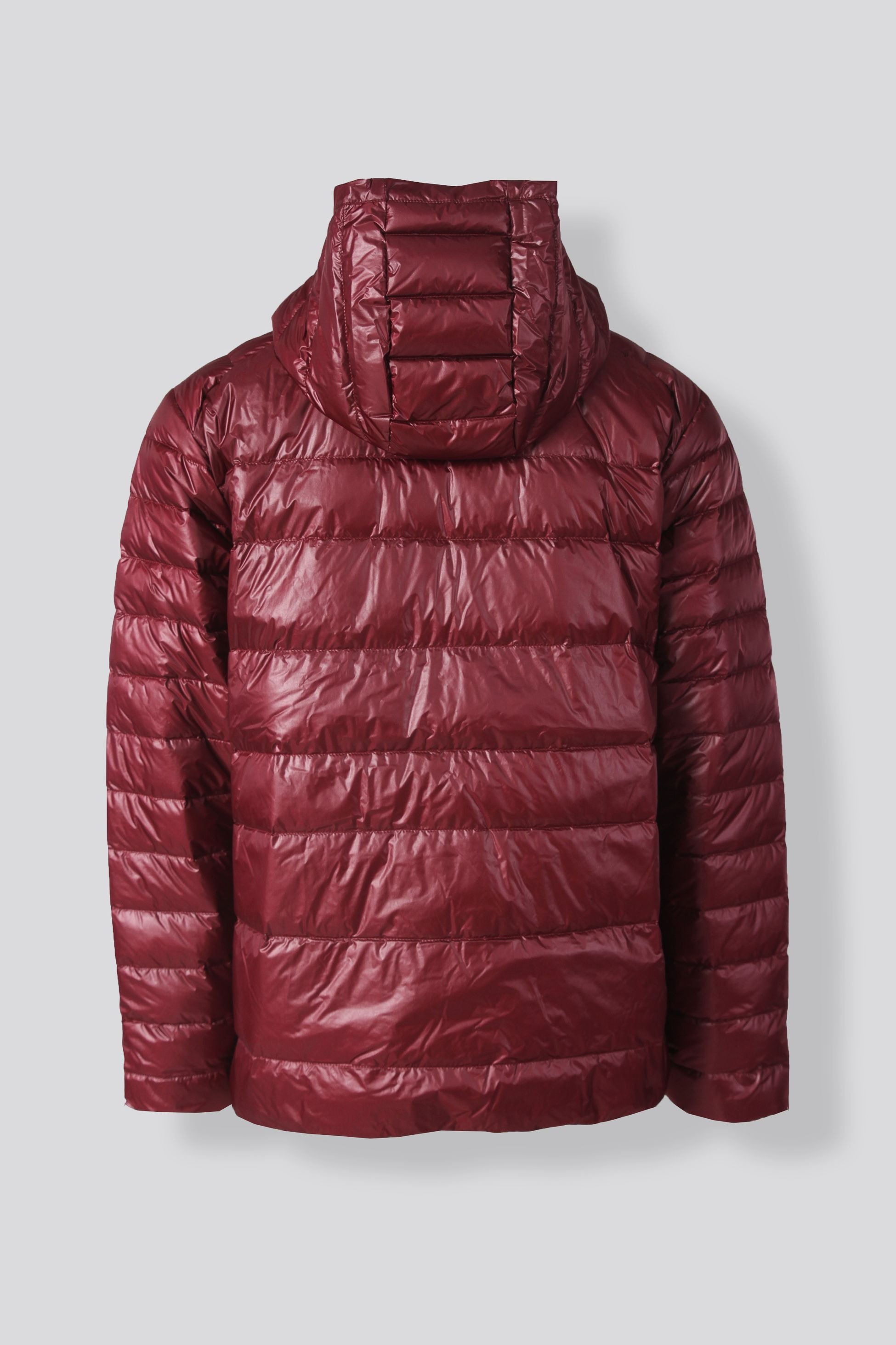 Isaora-Hooded Bold Down Jacket-Mont-3-Milagron.com