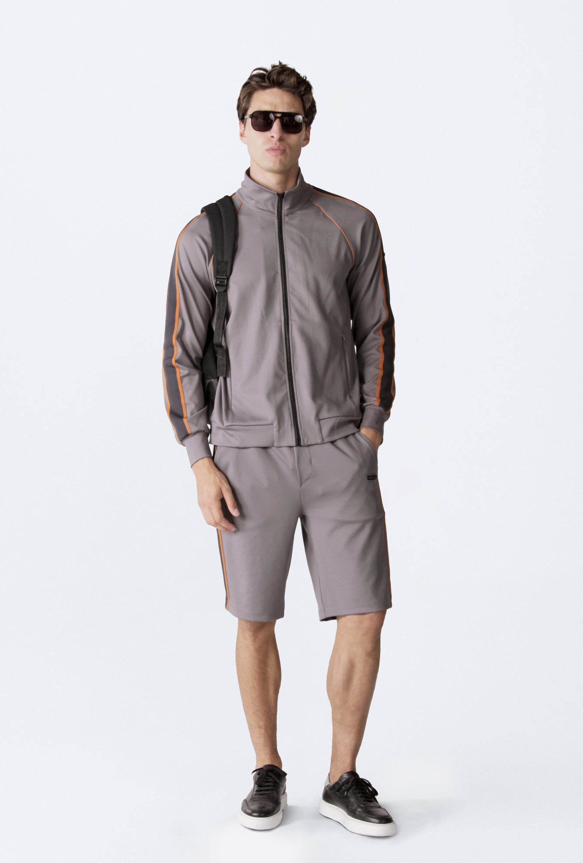 Isaora-Stripe Şeri̇tli̇ Şort-Şort-1-Milagron.com