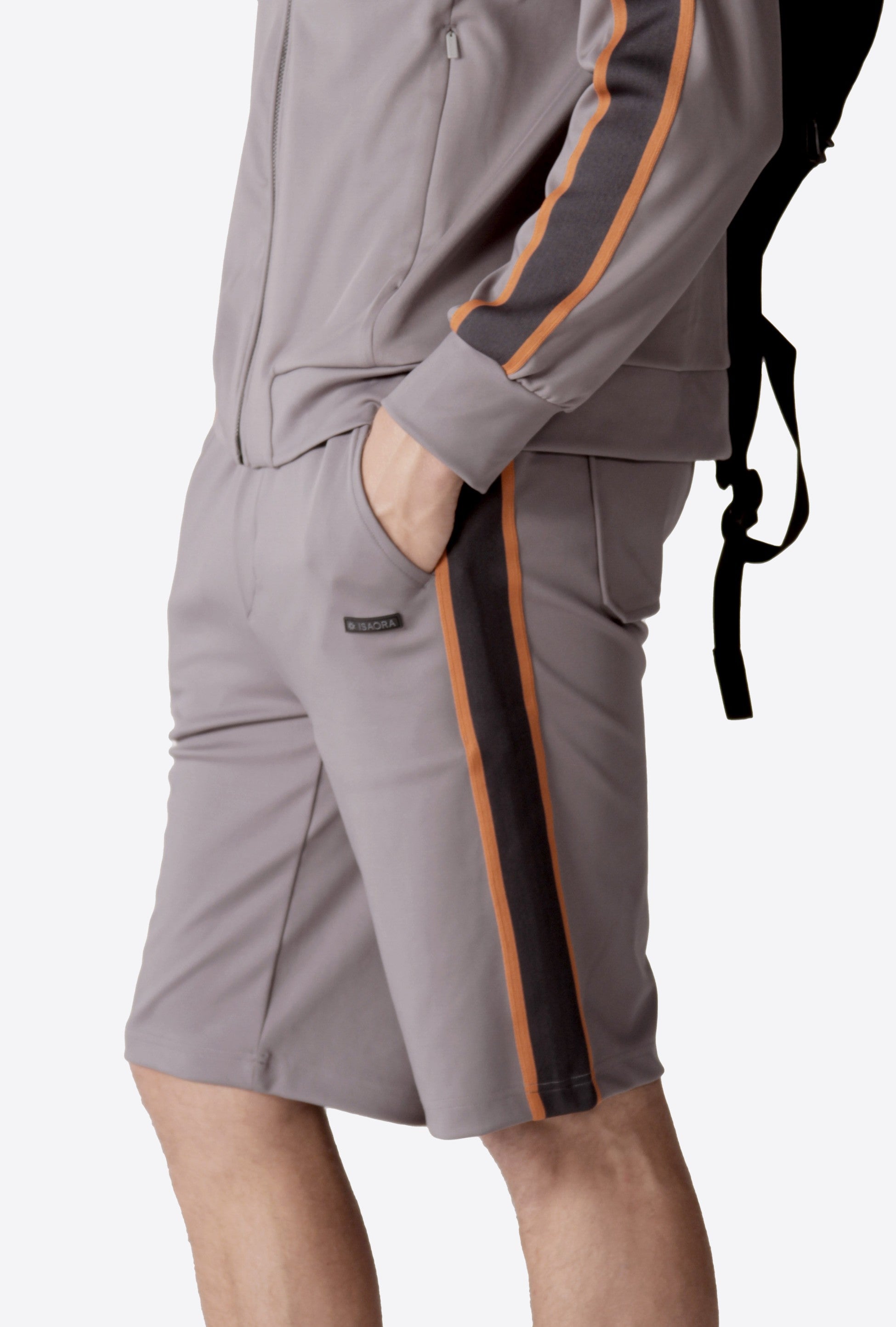 Isaora-Stripe Şeri̇tli̇ Şort-Şort-4-Milagron.com