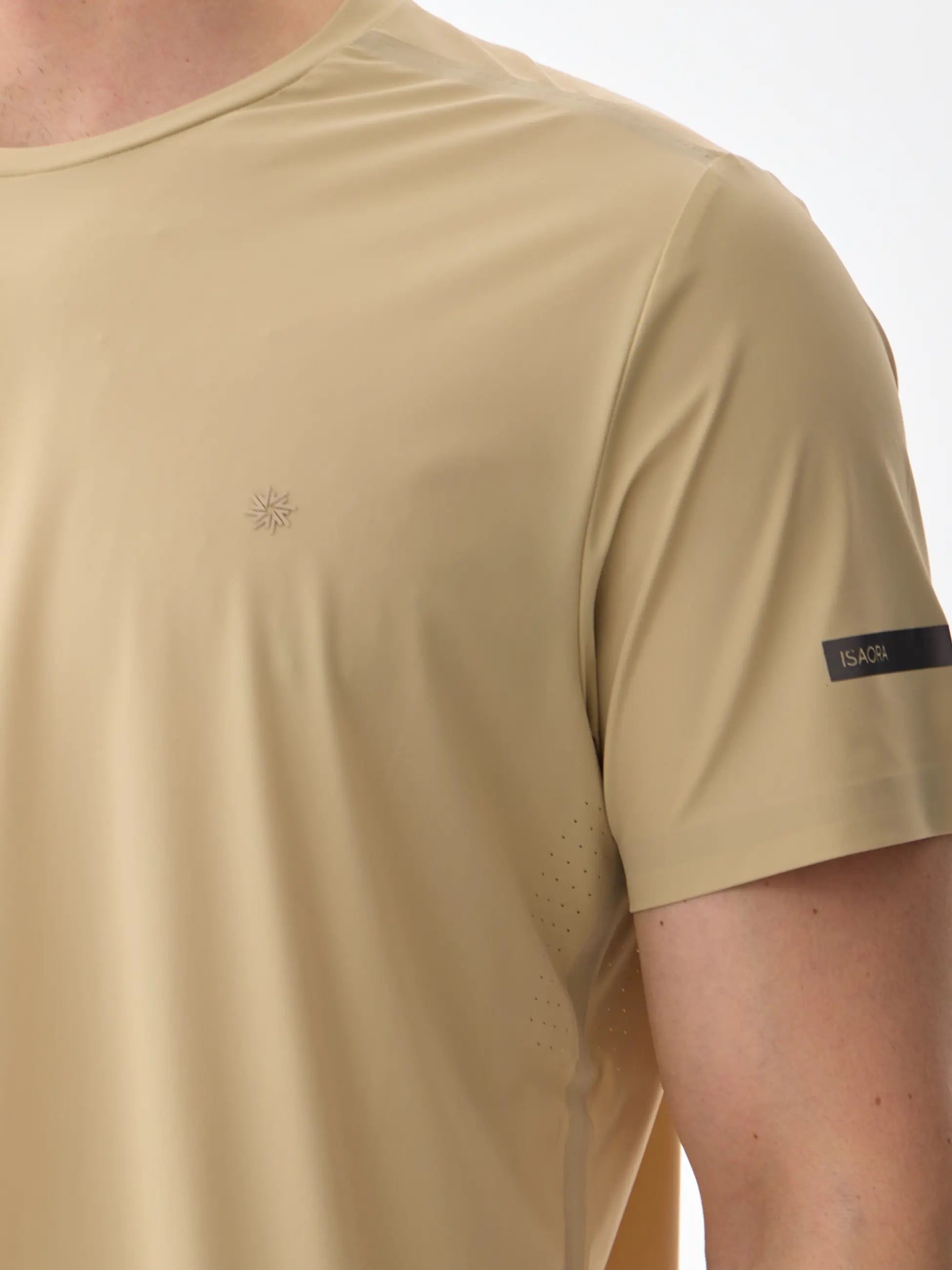 Isaora-Super Crew Kisa Kollu Ti̇şört-11-Milagron.com