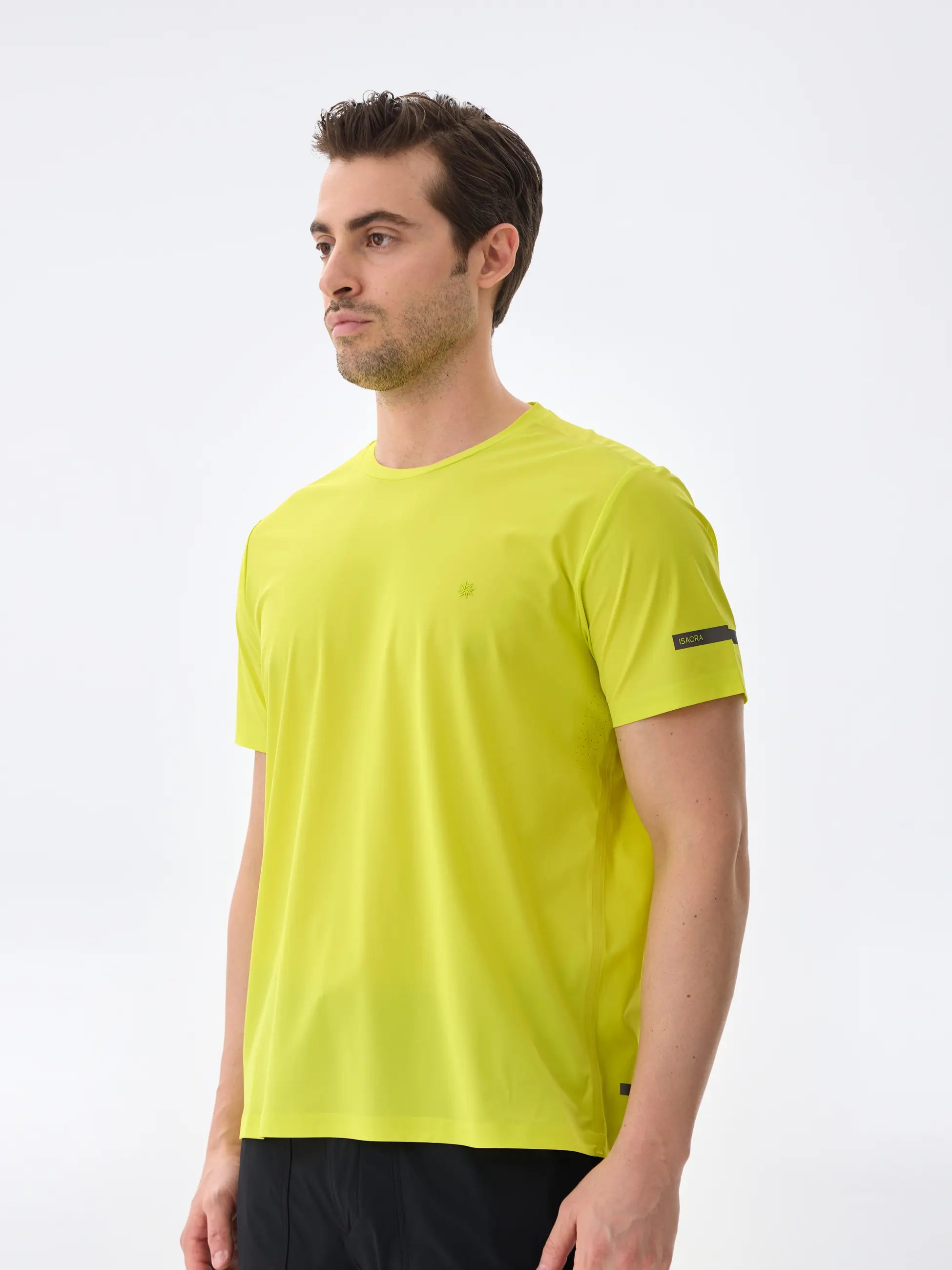 Isaora-Super Crew Kisa Kollu Ti̇şört-39-Milagron.com