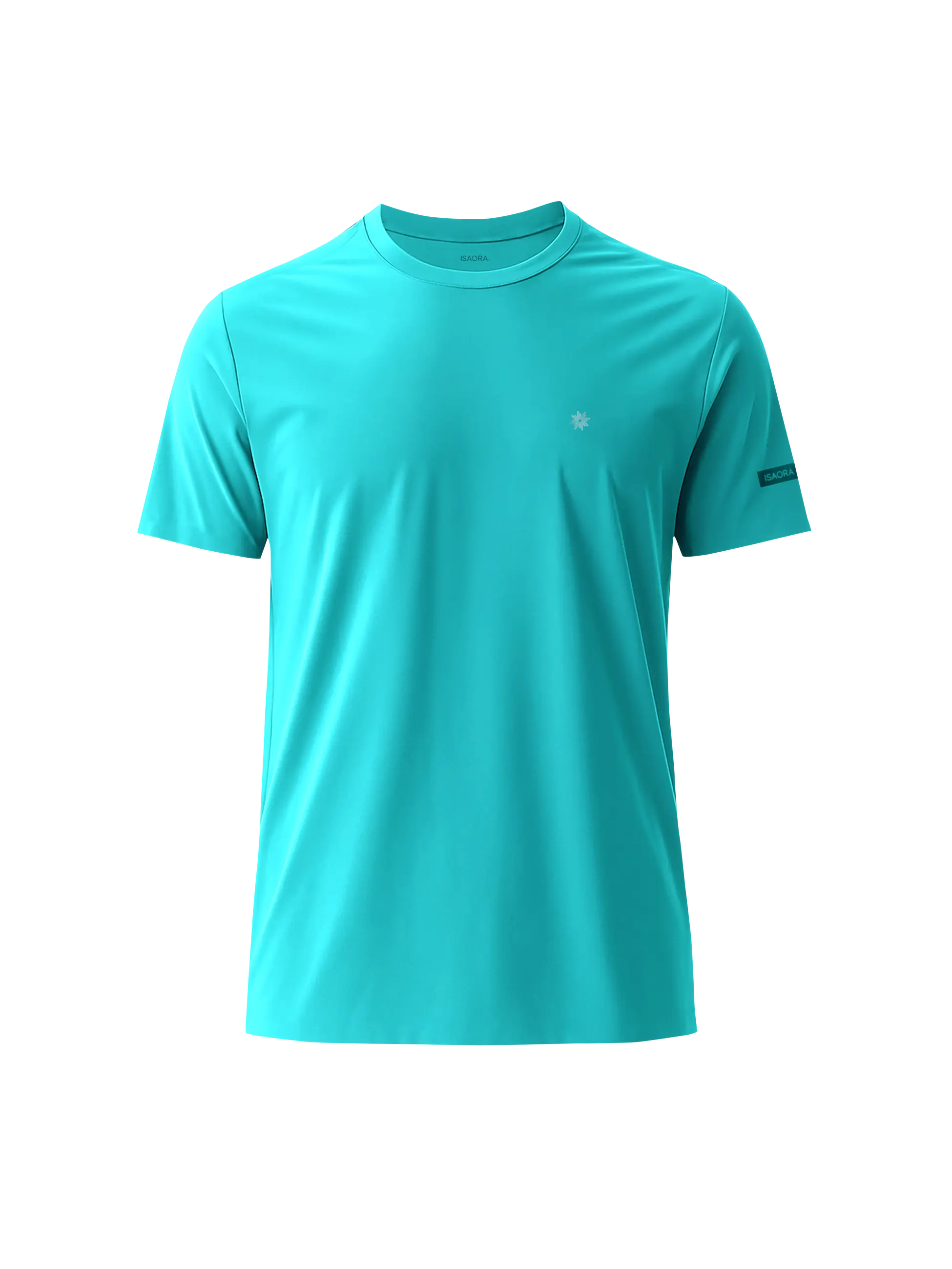 Isaora-Super Crew Kisa Kollu Ti̇şört-43-Milagron.com