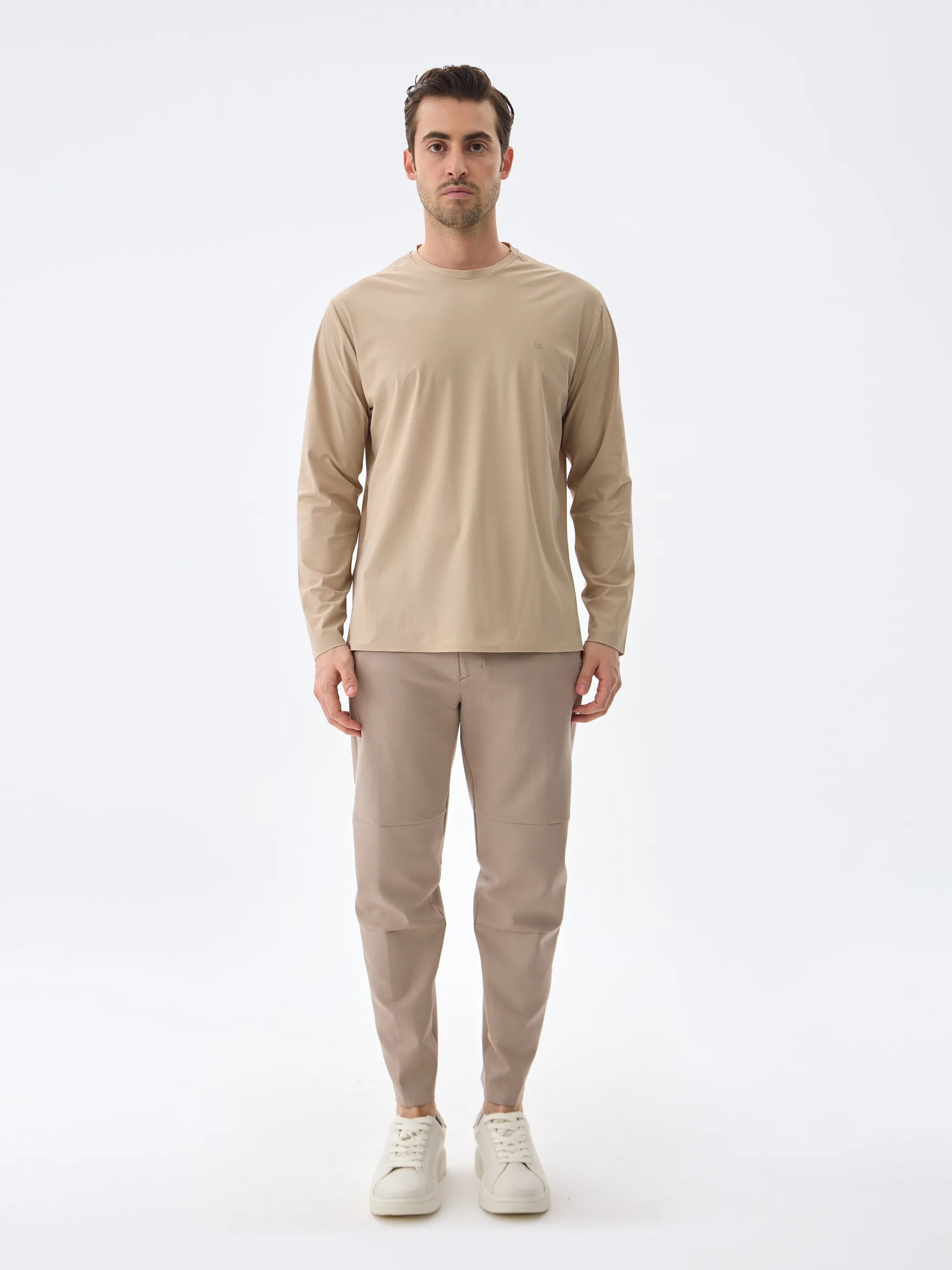 Isaora-Super Crew Uzun Kollu Ti̇şört-16-Milagron.com