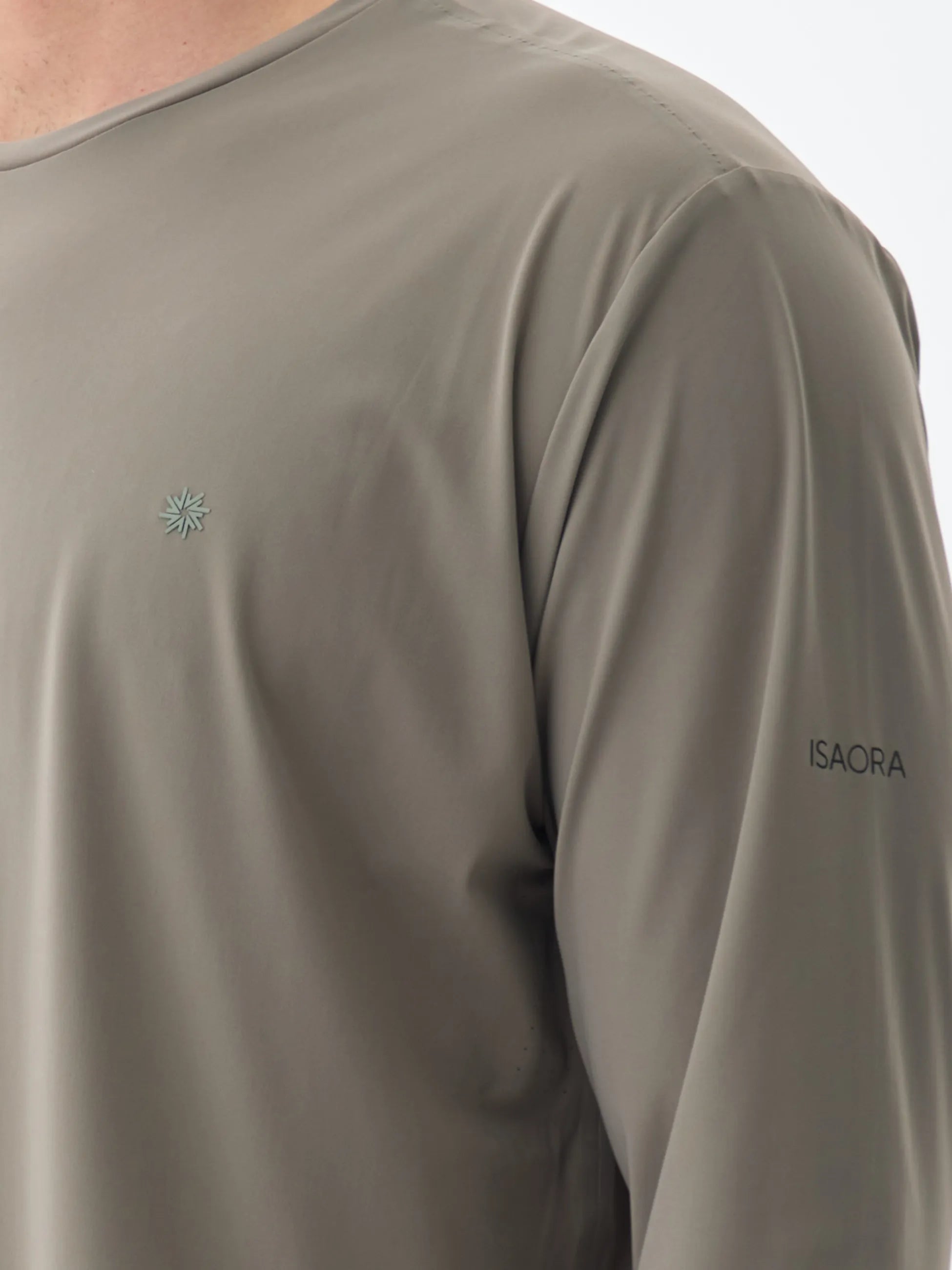 Isaora-Super Crew Uzun Kollu Ti̇şört-5-Milagron.com