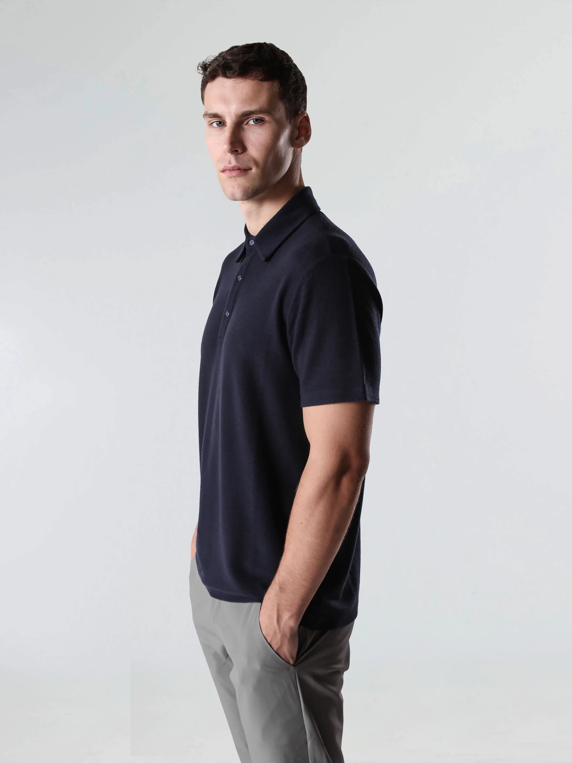 Isaora-Woolen Elegance Polo-6-Milagron.com