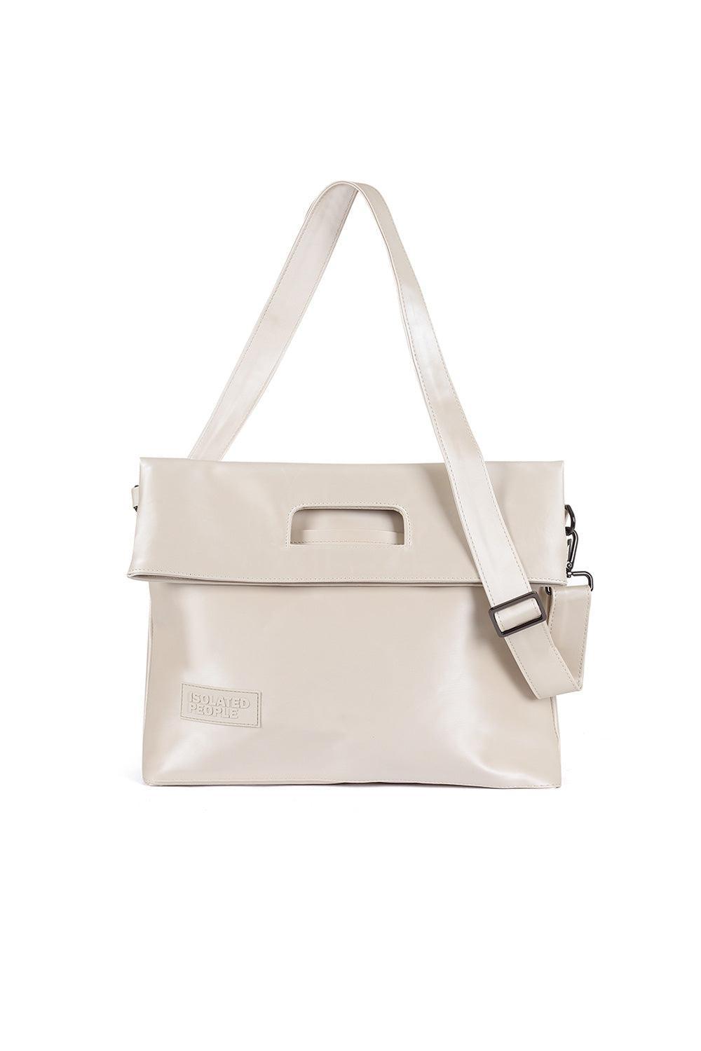 Isolated People-Beige Companion City Bag-Omuz Çantası-1-Milagron.com