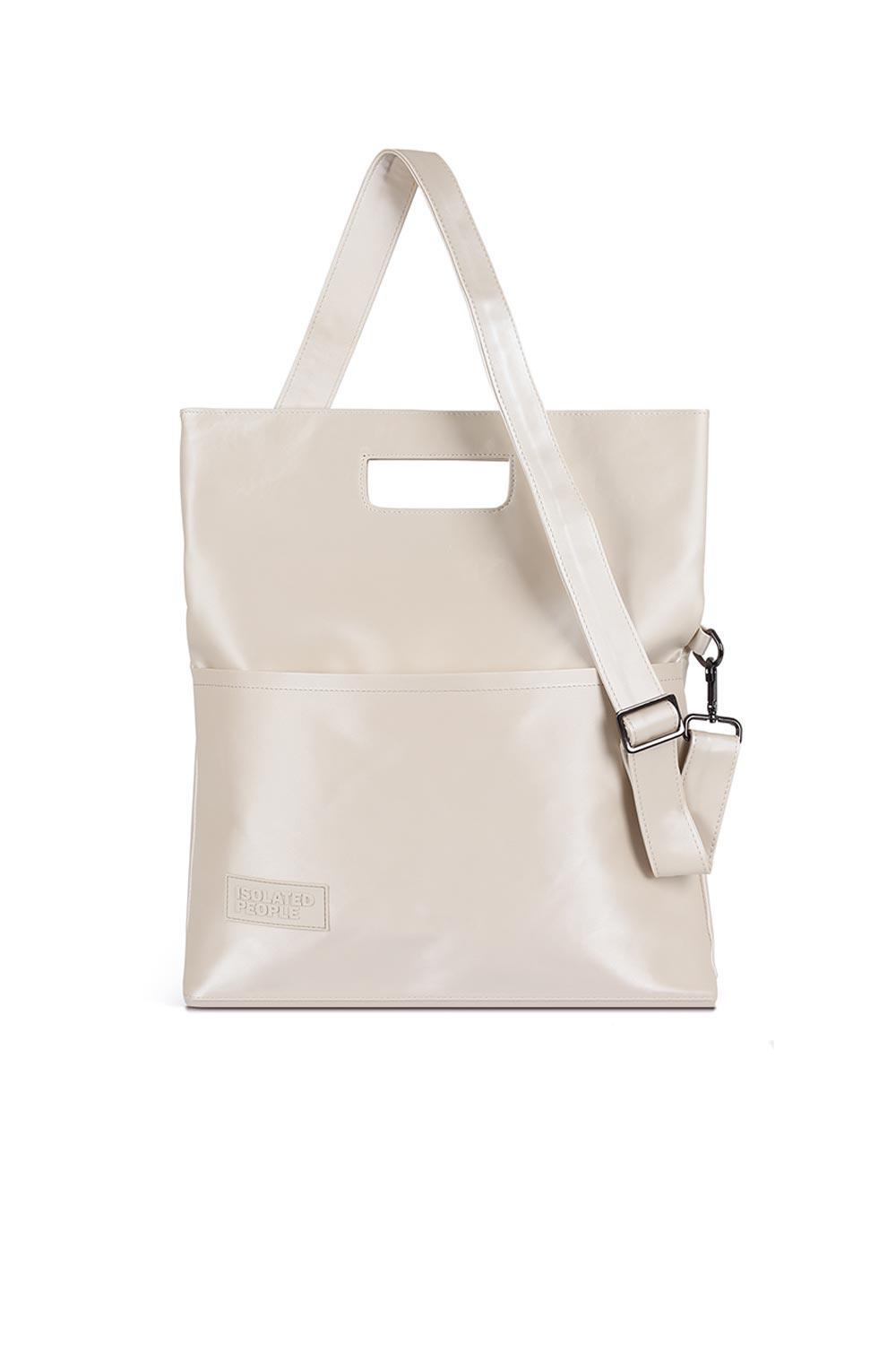 Isolated People-Beige Companion City Bag-Omuz Çantası-3-Milagron.com
