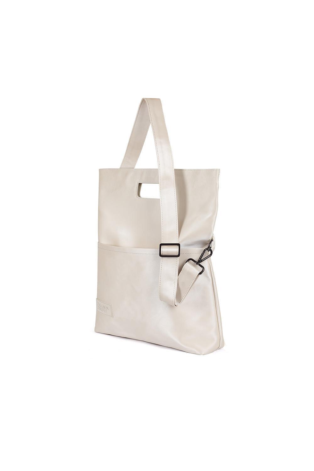 Isolated People-Beige Companion City Bag-Omuz Çantası-4-Milagron.com