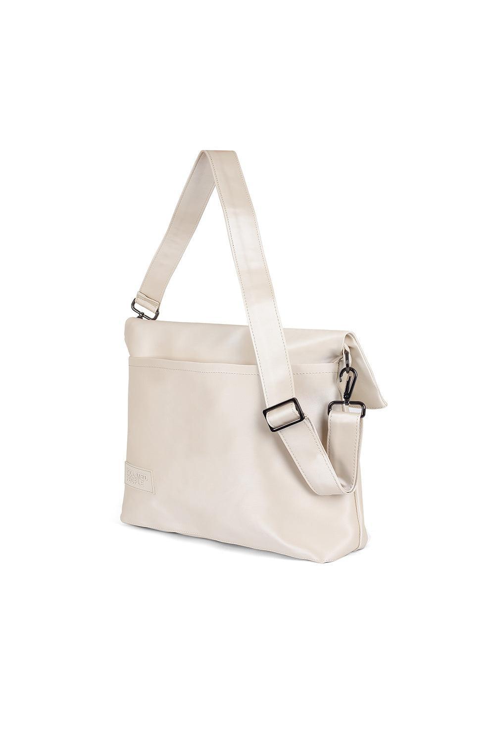Isolated People-Beige Companion City Bag-Omuz Çantası-5-Milagron.com