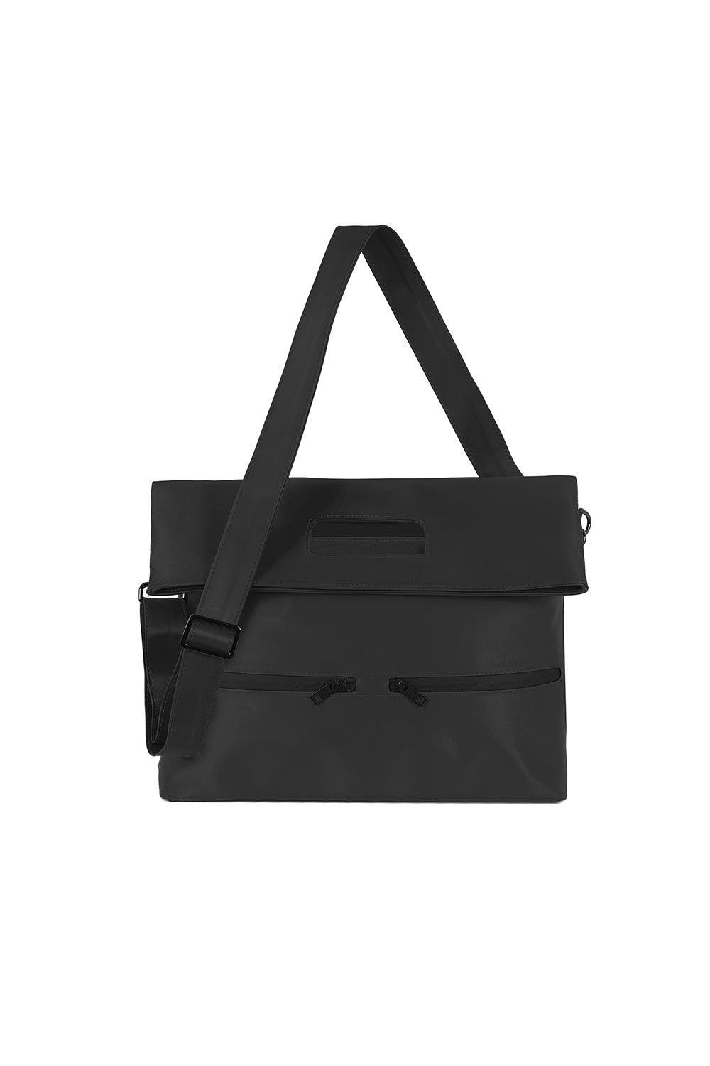 Isolated People-Black Companion City Bag-Omuz Çantası-7-Milagron.com