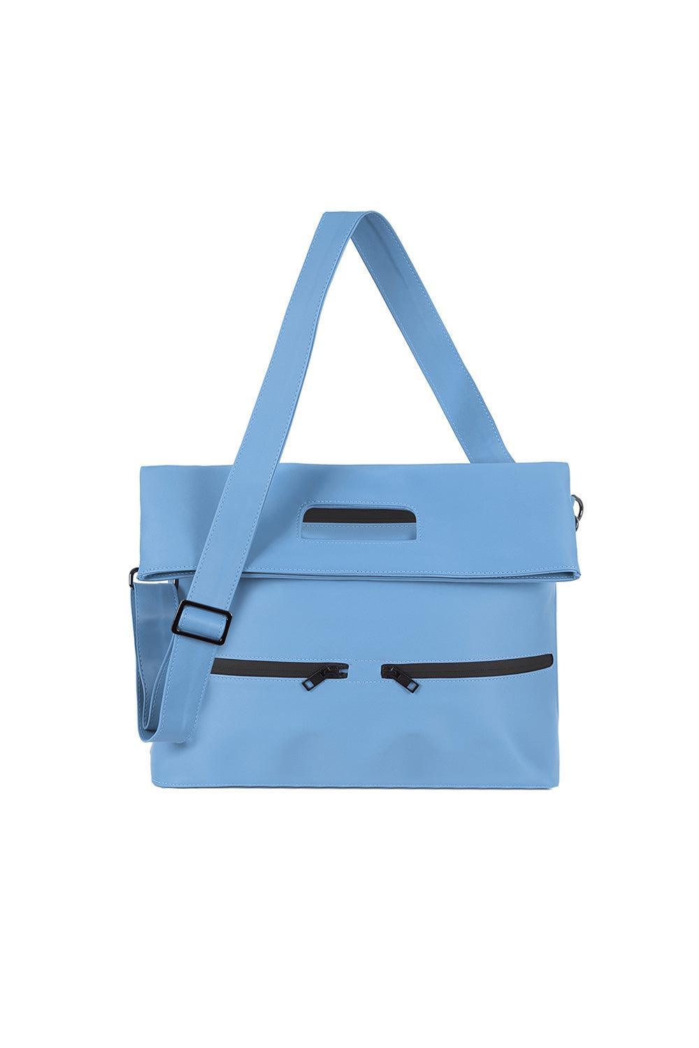 Isolated People-Blue Companion City Bag-Omuz Çantası-2-Milagron.com