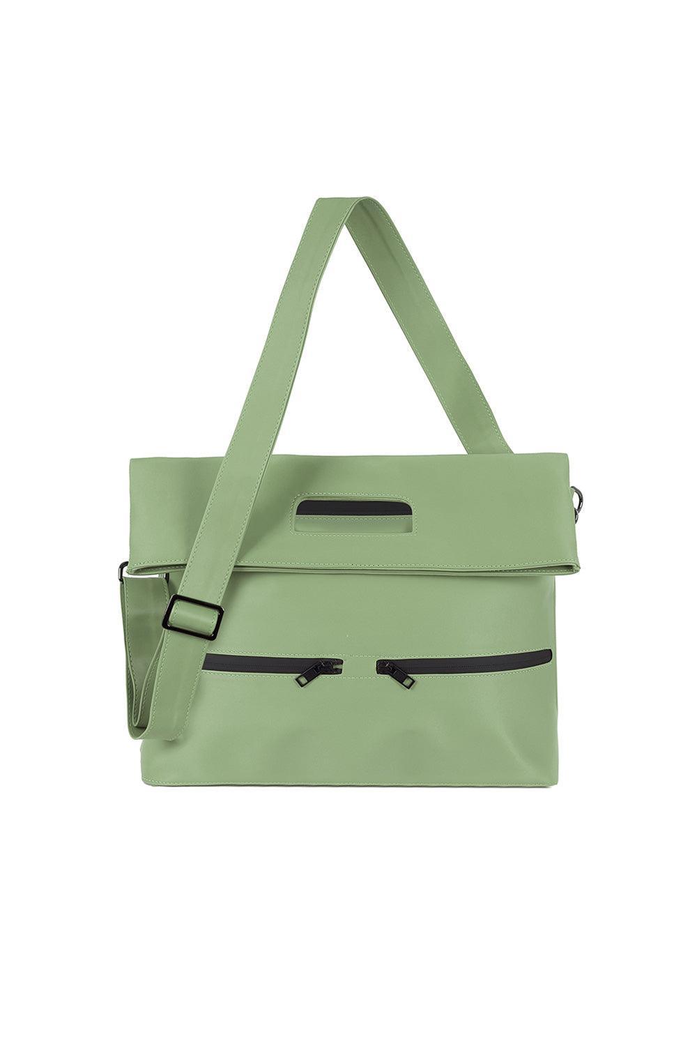 Isolated People-Mint Green Companion City Bag-Omuz Çantası-8-Milagron.com