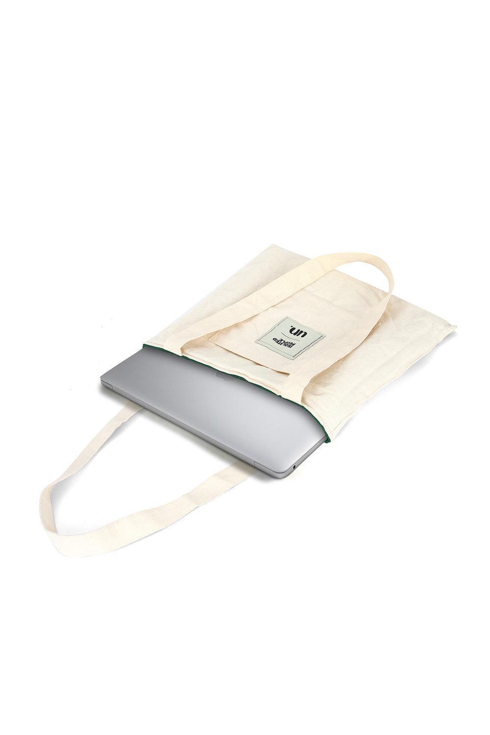 Isolated People-Mint Puffer Tote Bag-Omuz Çantası-5-Milagron.com