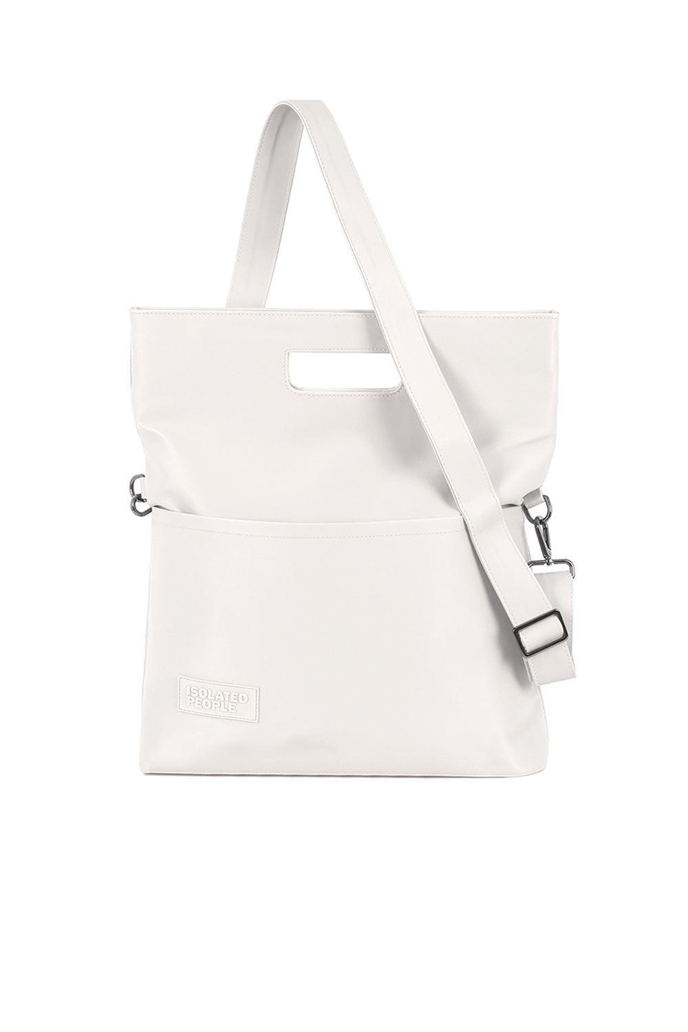 Isolated People-Optic White Companion City Bag-Omuz Çantası-1-Milagron.com