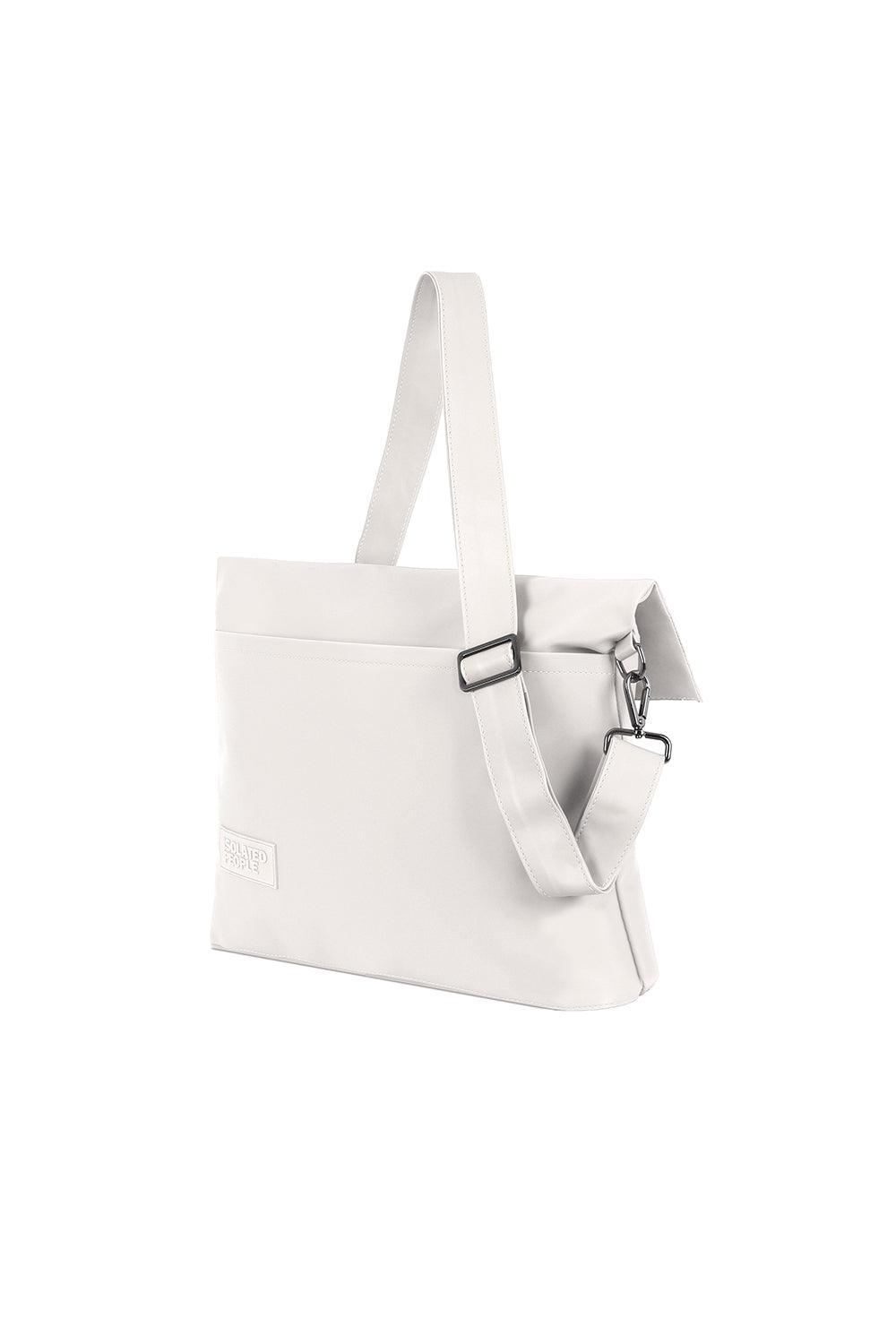 Isolated People-Optic White Companion City Bag-Omuz Çantası-7-Milagron.com