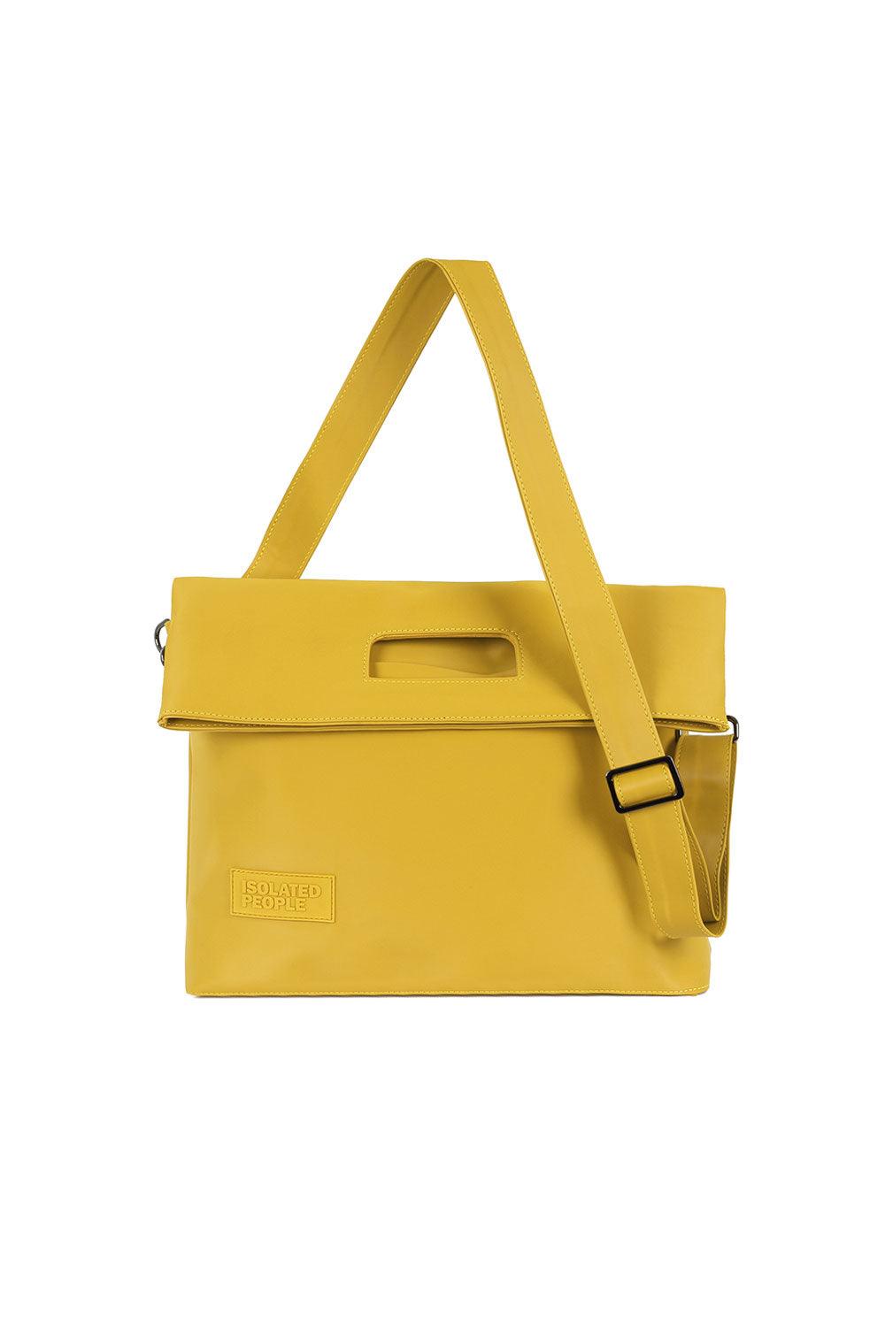 Isolated People-Yellow Companion City Bag-Omuz Çantası-1-Milagron.com