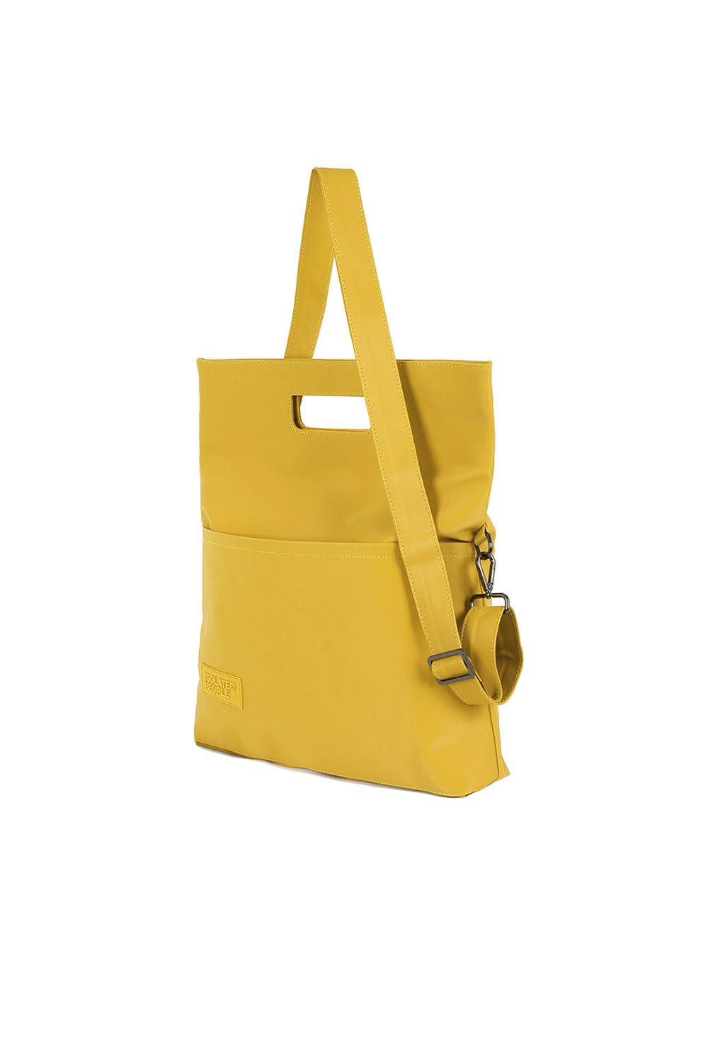Isolated People-Yellow Companion City Bag-Omuz Çantası-2-Milagron.com