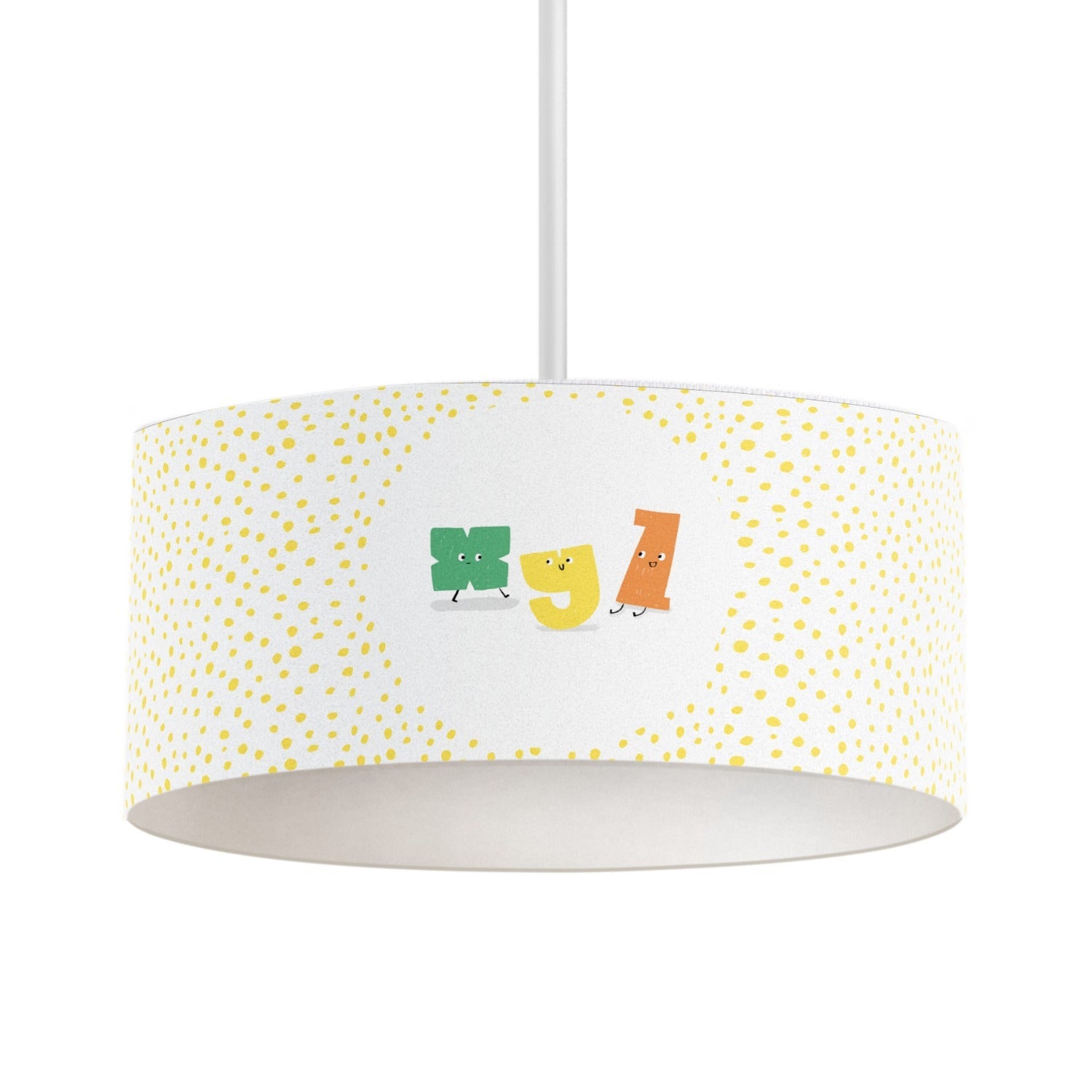 Alphabed Tavan Aydınlatması, Çok Renkli, 40Cm