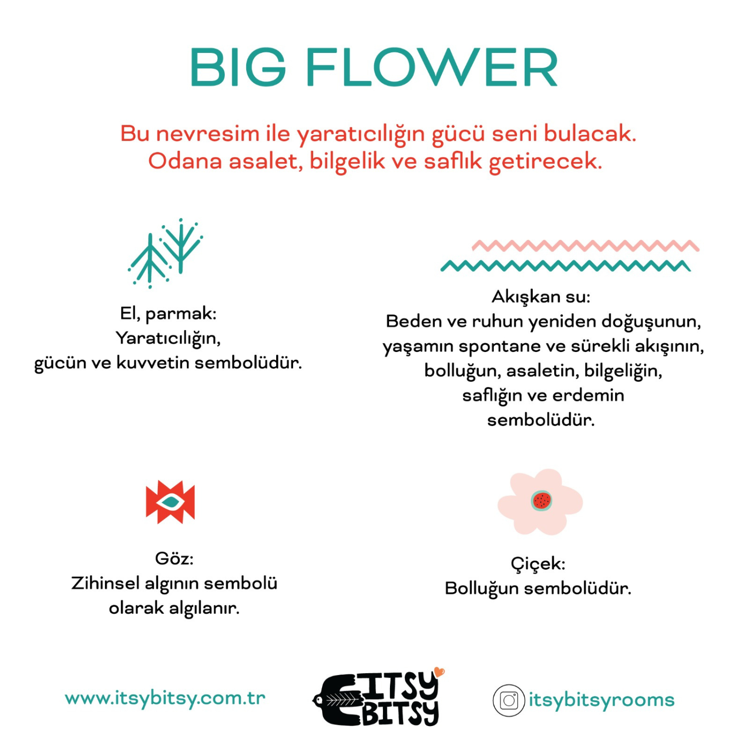 Big Flower Çift Taraflı Pamuk Saten Pembe Çocuk Nevresim Seti 140X200Cm